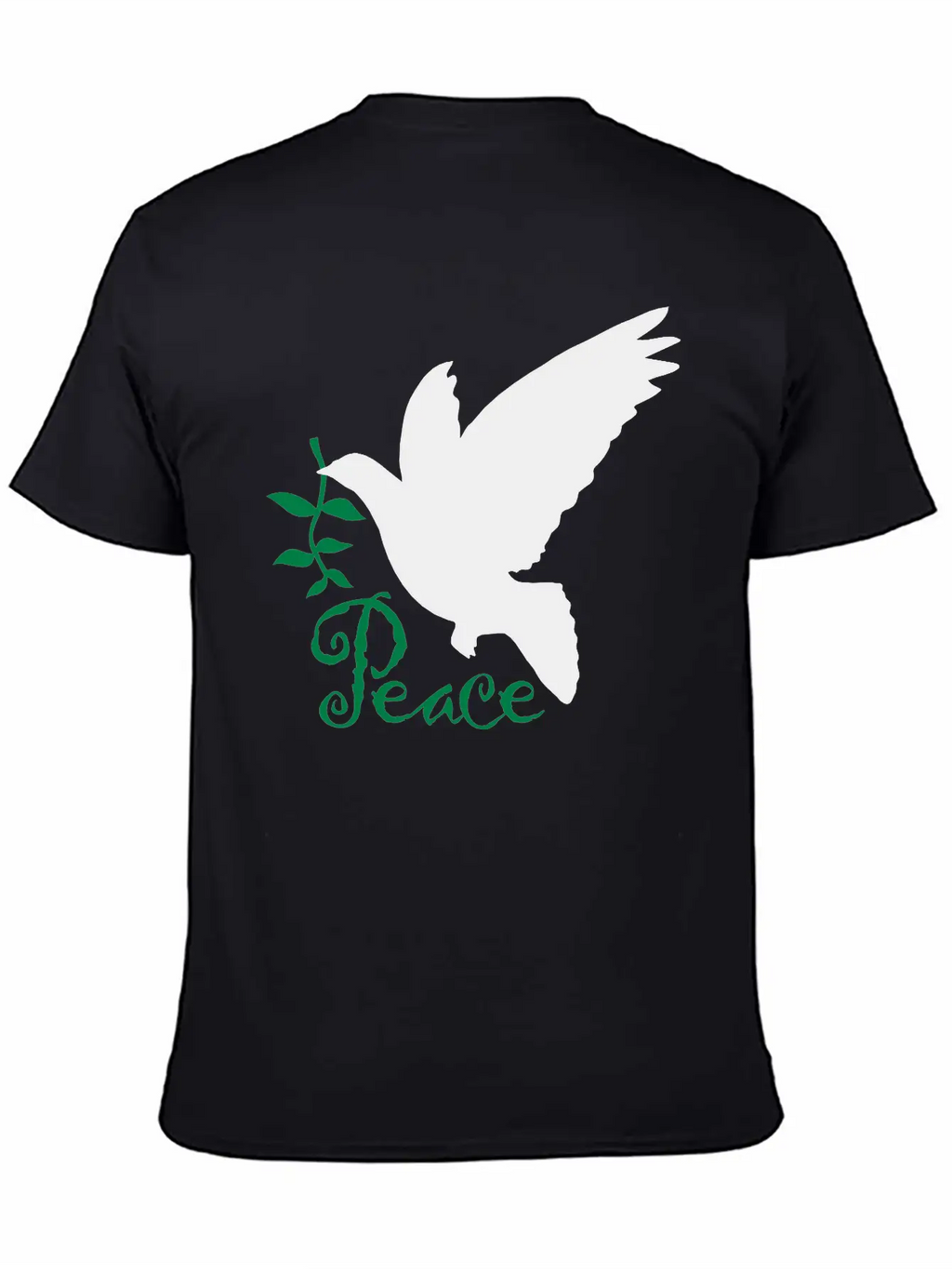 Peace Olive Branch Stylish Everyday T-Shirt – Unisex Basic Cotton Tee