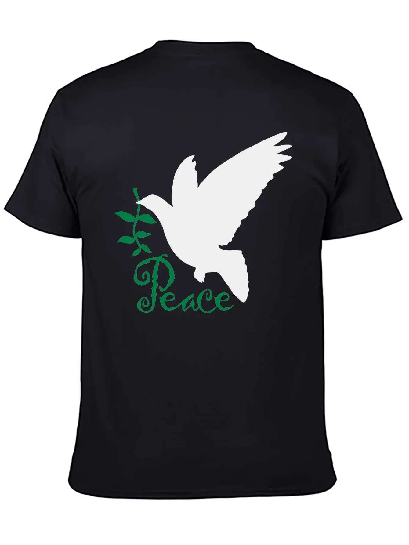 Peace Olive Branch Stylish Everyday T-Shirt – Unisex Basic Cotton Tee