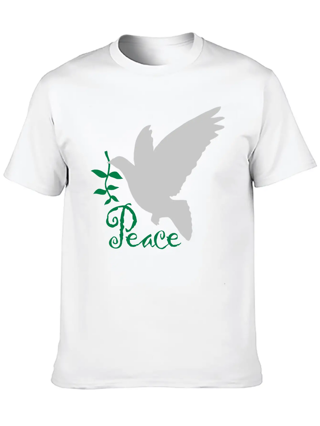 Peace Olive Branch Stylish Everyday T-Shirt – Unisex Basic Cotton Tee