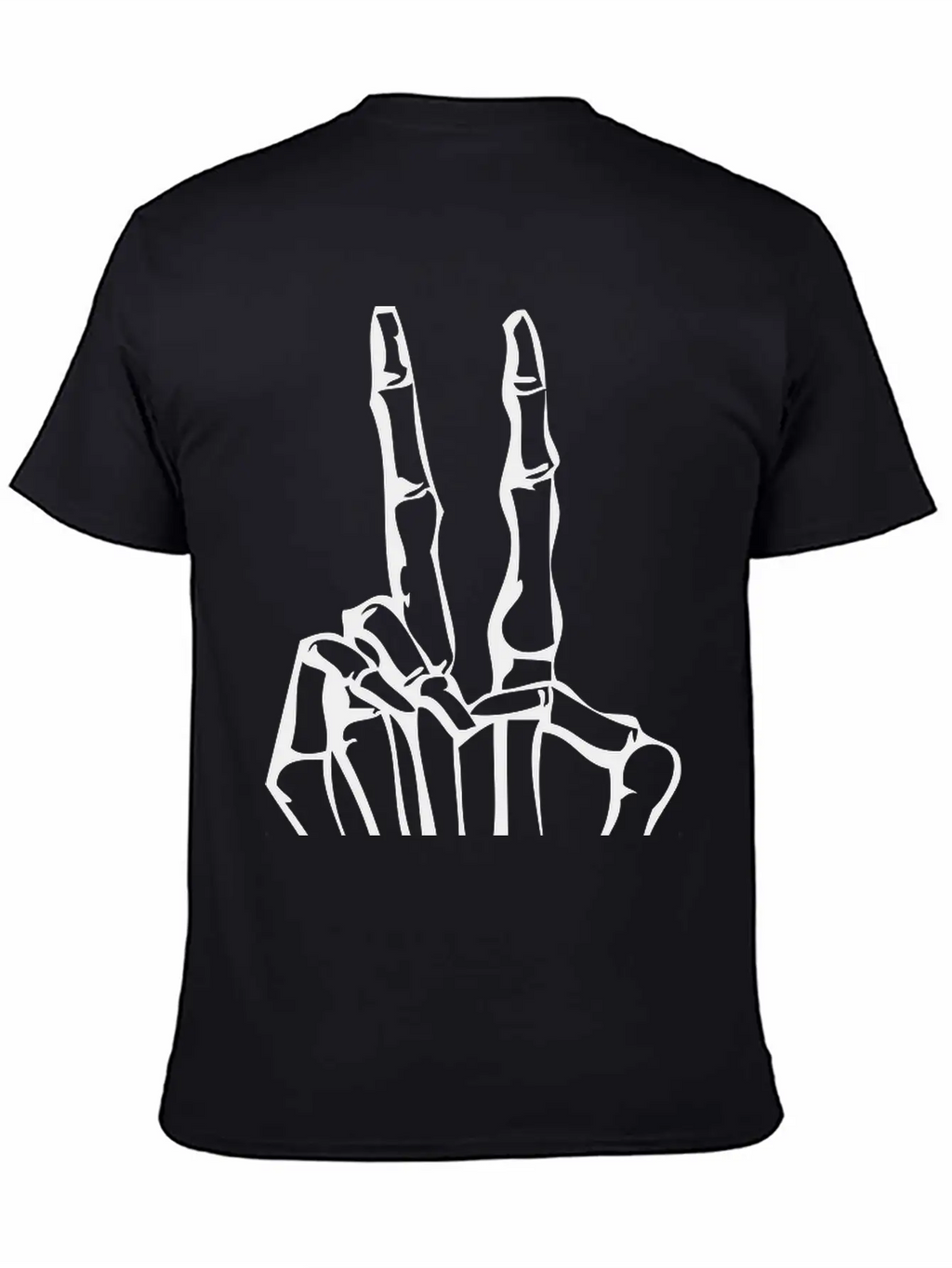 Peace Skull Breathable Graphic T-Shirt – Perfect For Casual Days