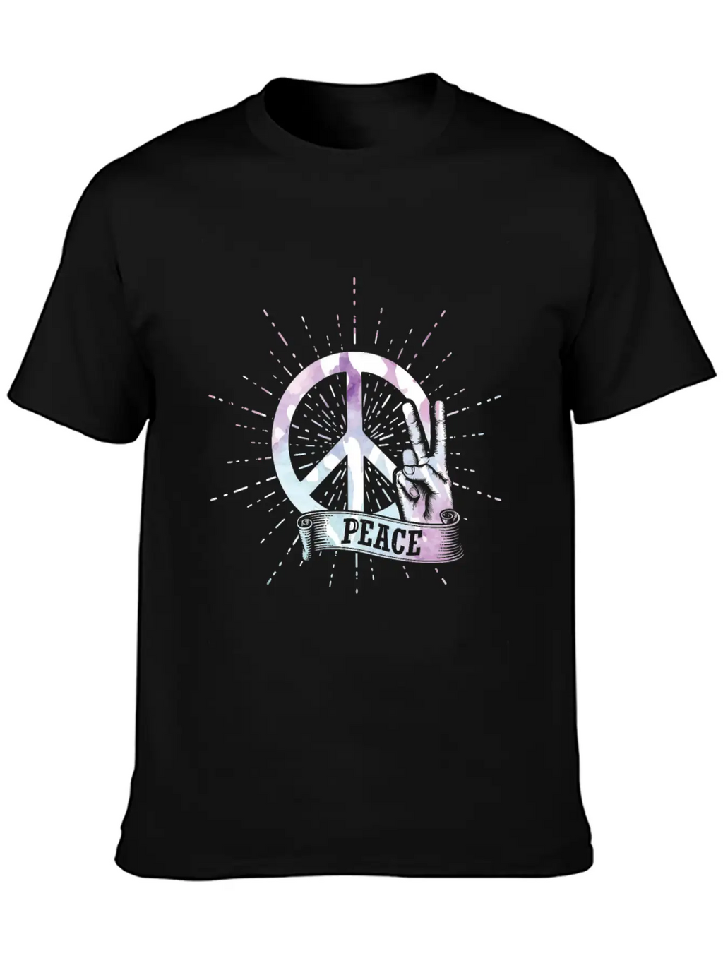 Peace Unisex Casual T-Shirt – Clean Design For Daily Comfort