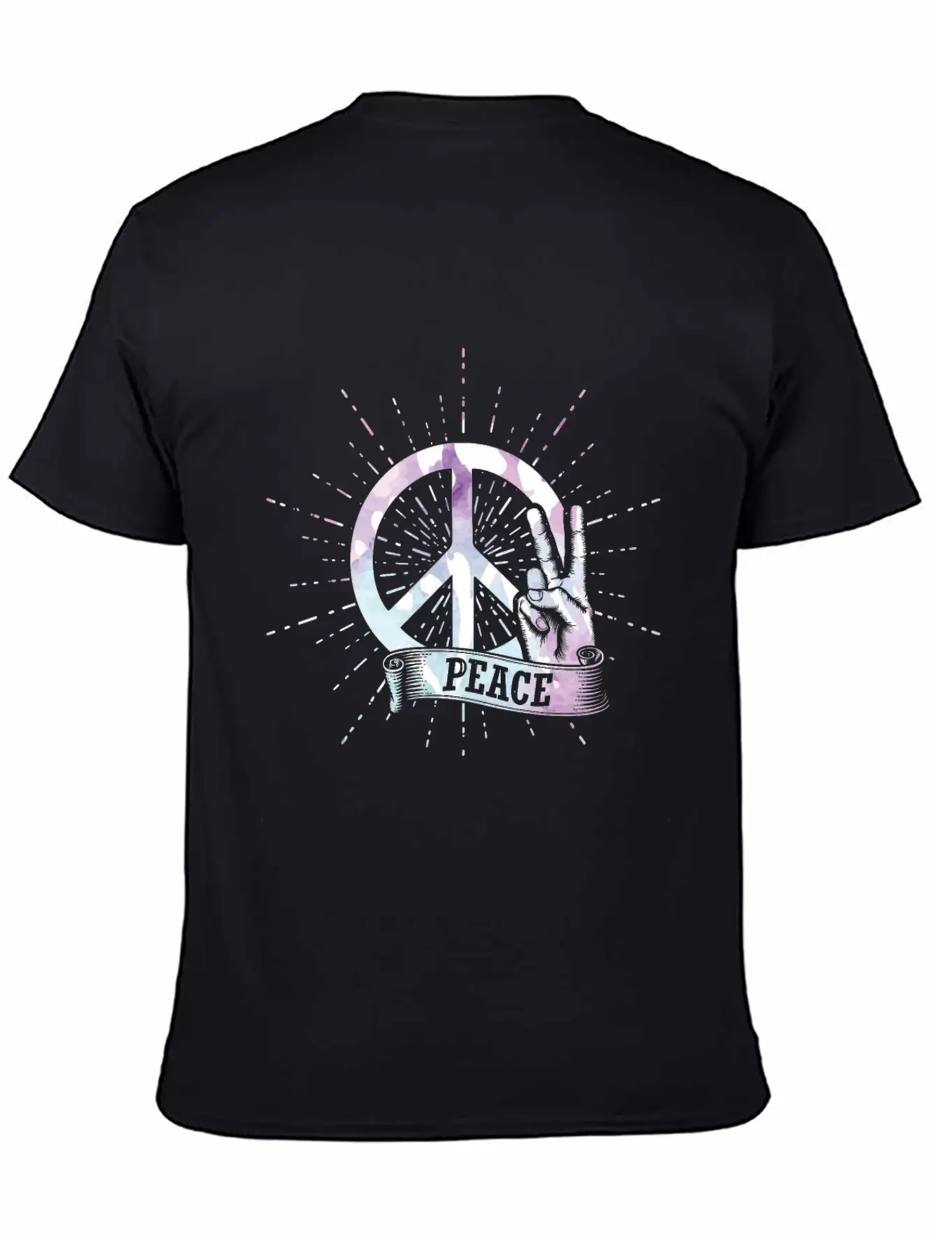 Peace Unisex Casual T-Shirt – Clean Design For Daily Comfort