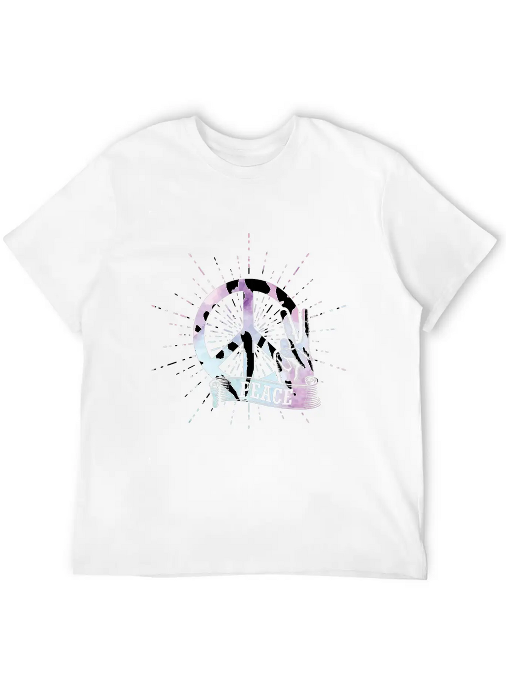 Peace Unisex Casual T-Shirt – Clean Design For Daily Comfort