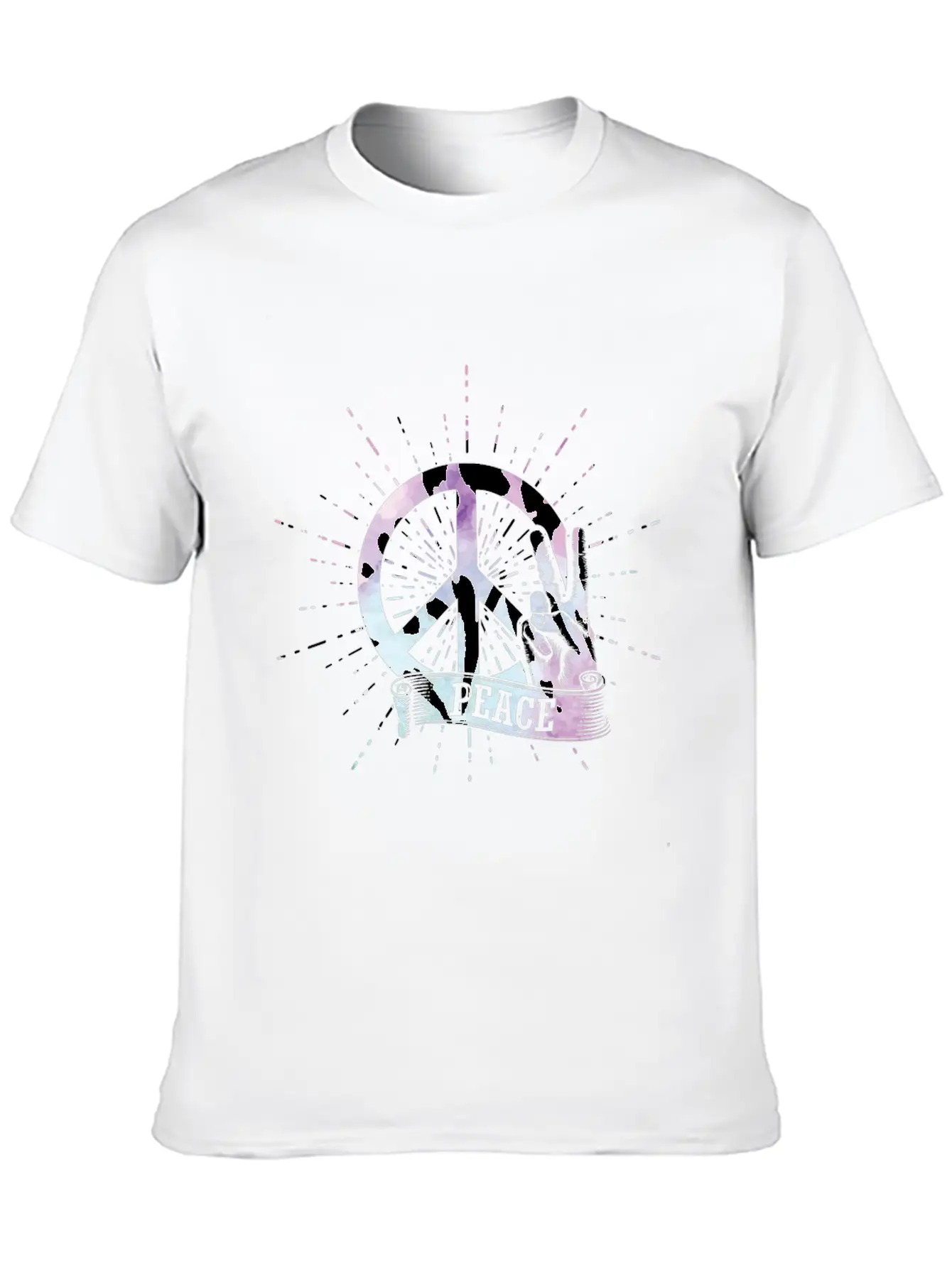Peace Unisex Casual T-Shirt – Clean Design For Daily Comfort