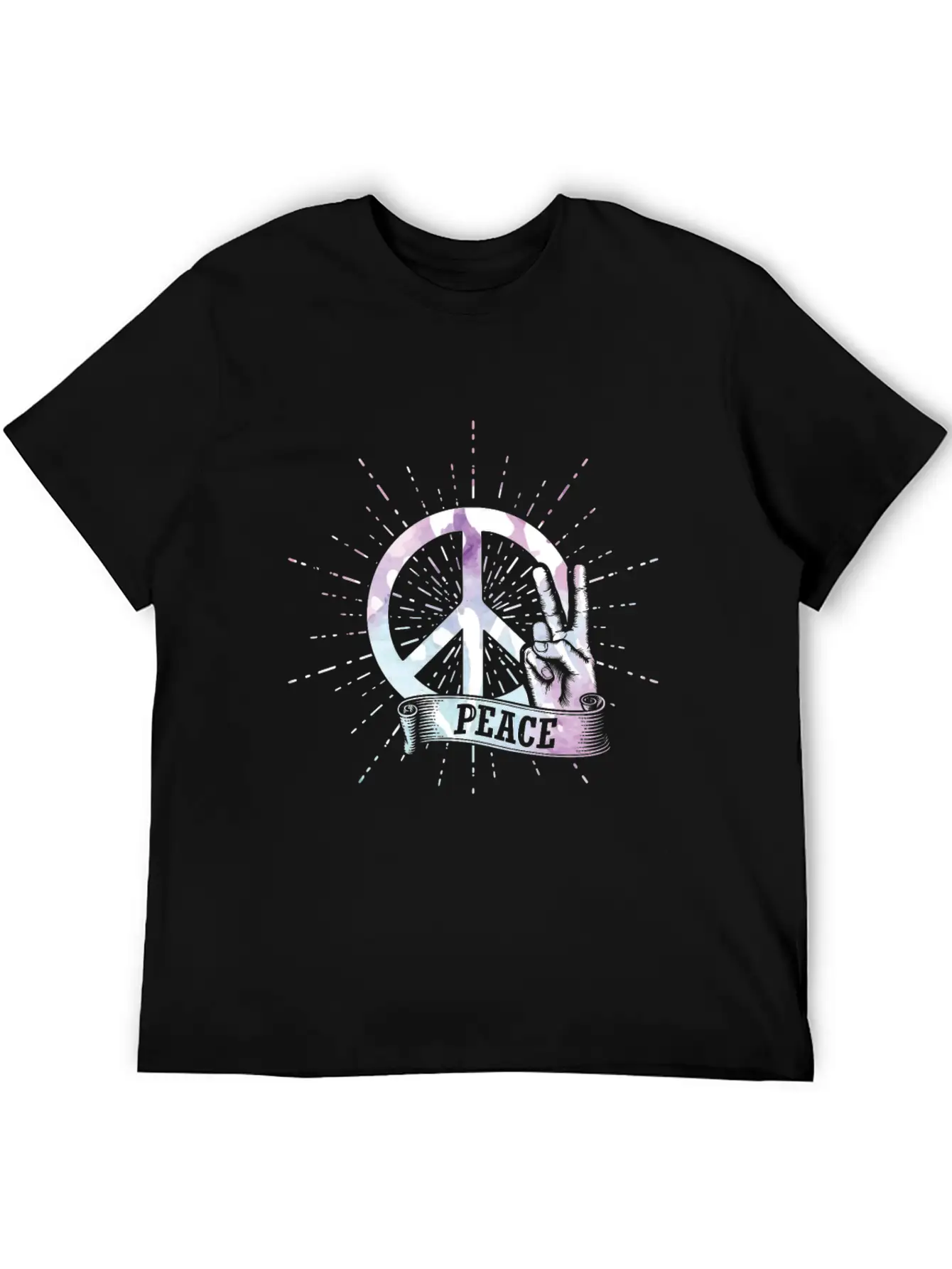 Peace Unisex Casual T-Shirt – Clean Design For Daily Comfort