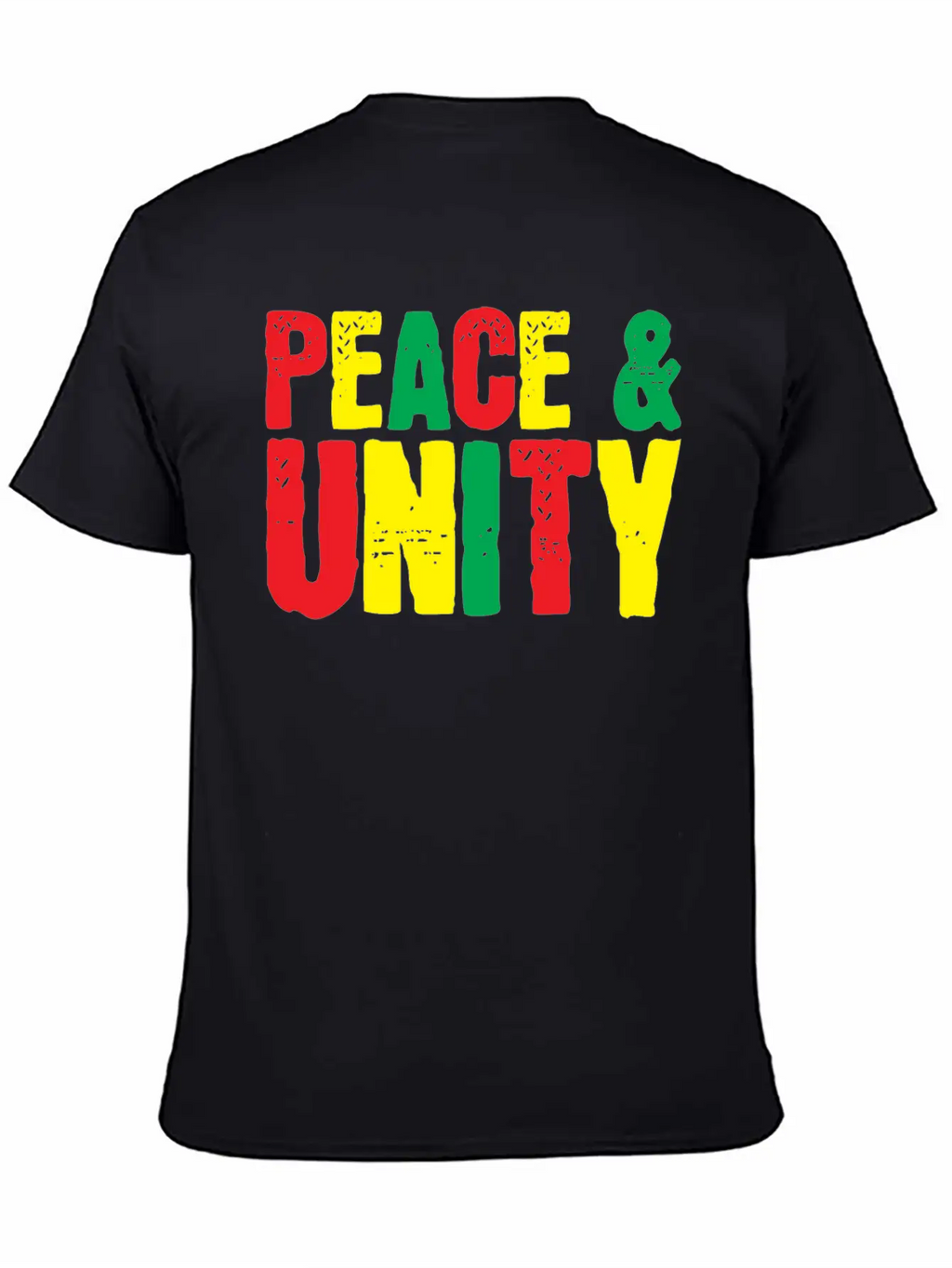 Peace Unity Unisex Short Sleeve Soft Cotton T-Shirt – Casual Everyday Wear