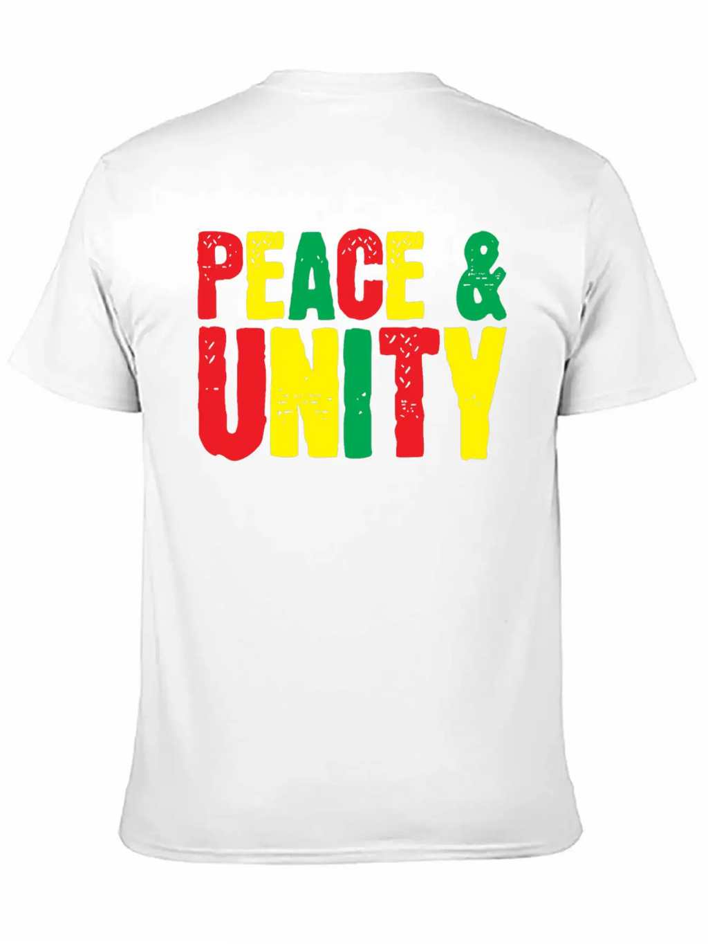 Peace Unity Unisex Short Sleeve Soft Cotton T-Shirt – Casual Everyday Wear