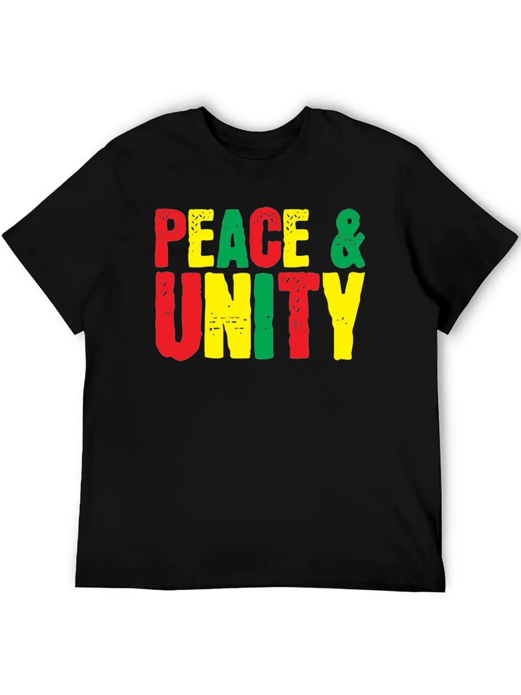 Peace Unity Unisex Short Sleeve Soft Cotton T-Shirt – Casual Everyday Wear