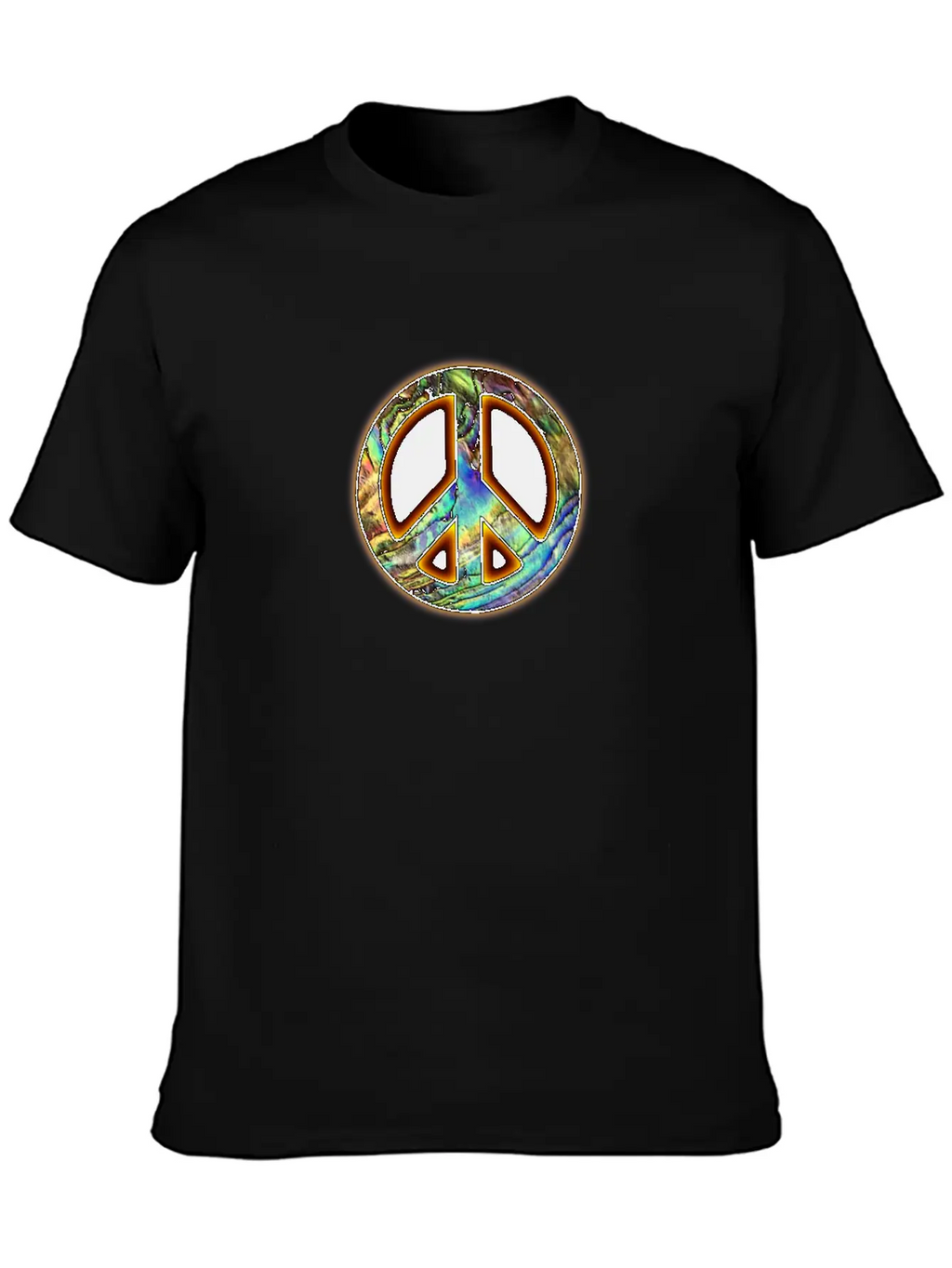 PeaceLove Music Decor Unisex Casual T-Shirt – Clean Design For Daily Comfort
