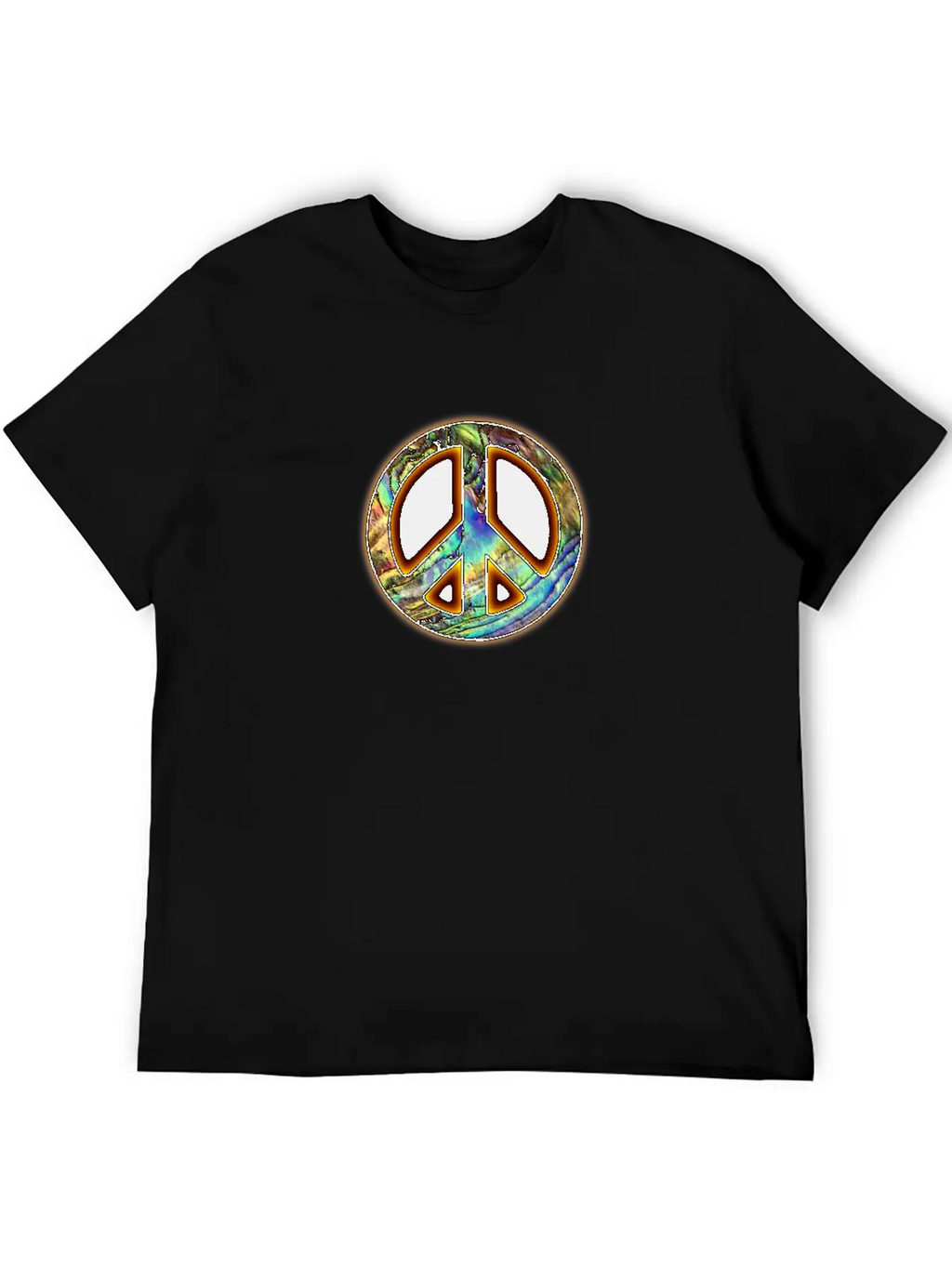 PeaceLove Music Decor Unisex Casual T-Shirt – Clean Design For Daily Comfort