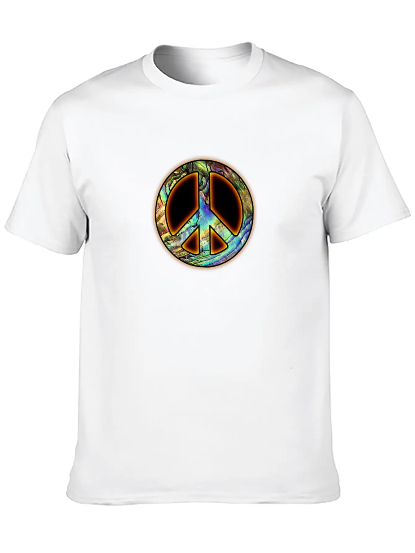 PeaceLove Music Decor Unisex Casual T-Shirt – Clean Design For Daily Comfort