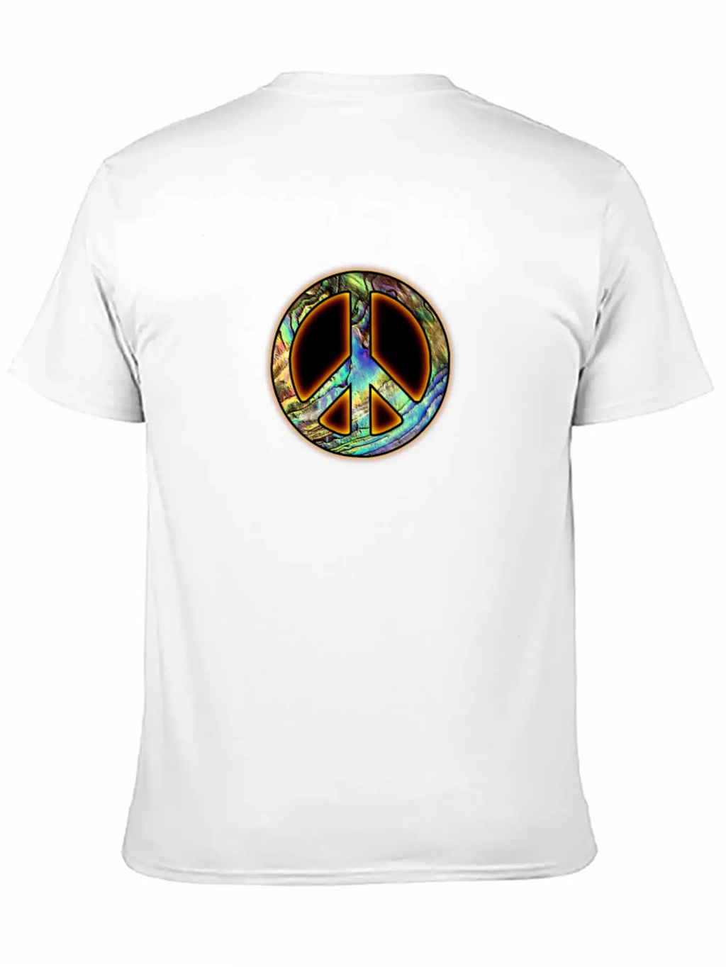 PeaceLove Music Decor Unisex Casual T-Shirt – Clean Design For Daily Comfort