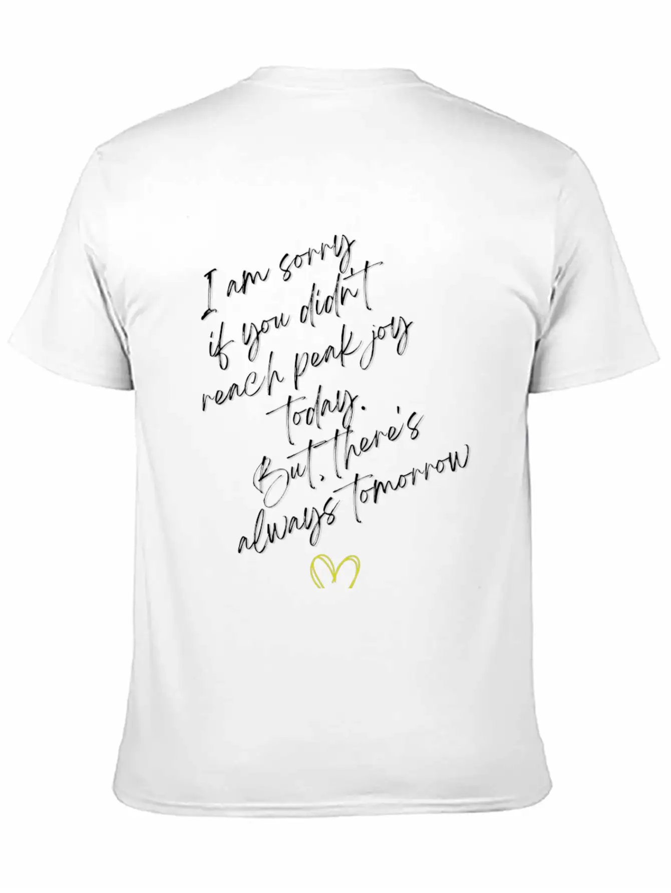 Peak Joy... Essential Cotton Tee For Daily Outfits – Unisex Style