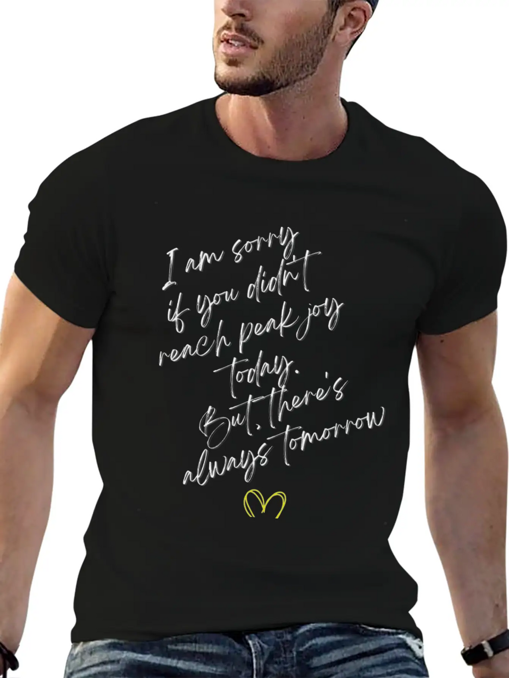 Peak Joy... Essential Cotton Tee For Daily Outfits – Unisex Style