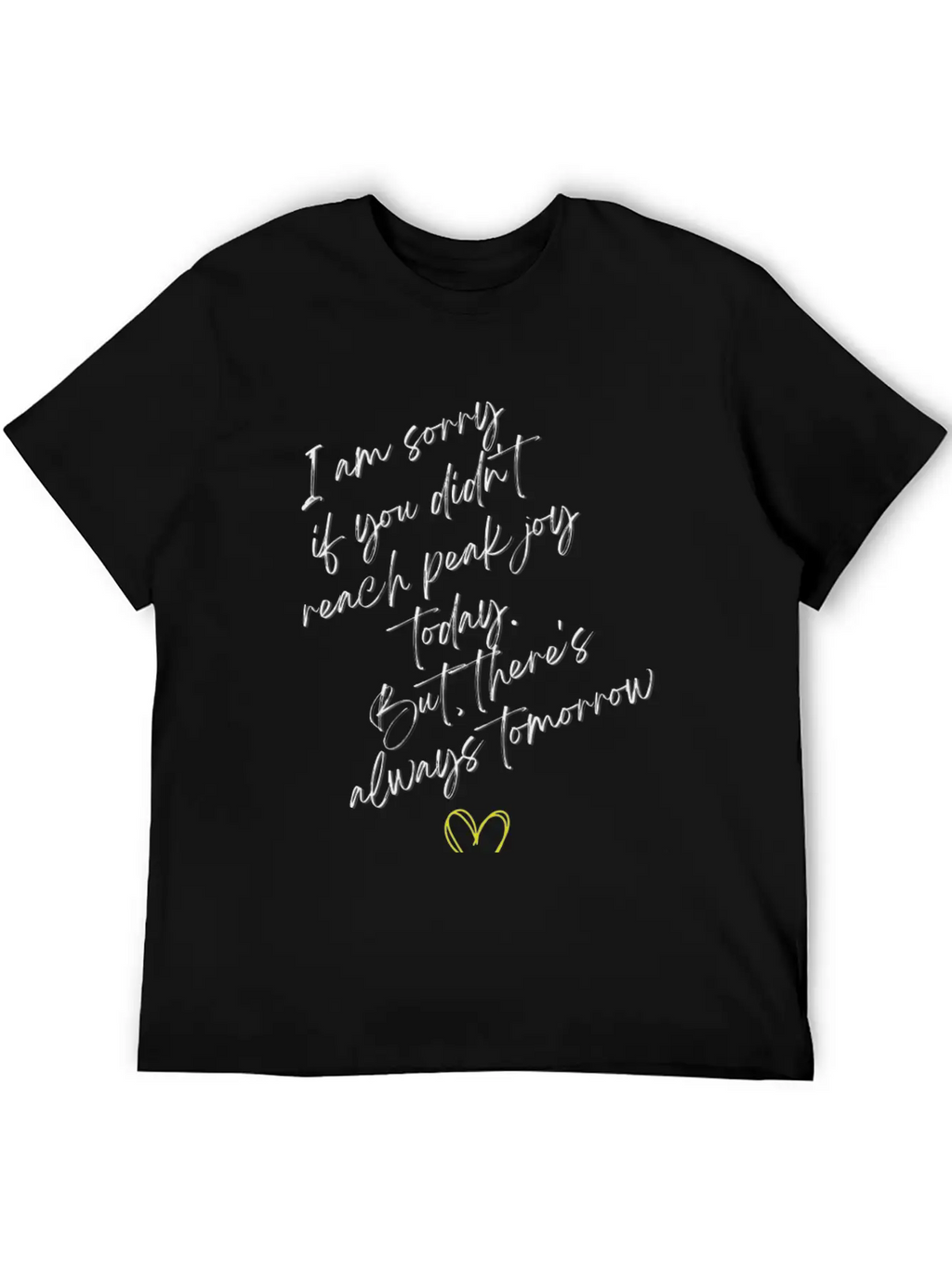 Peak Joy... Essential Cotton Tee For Daily Outfits – Unisex Style