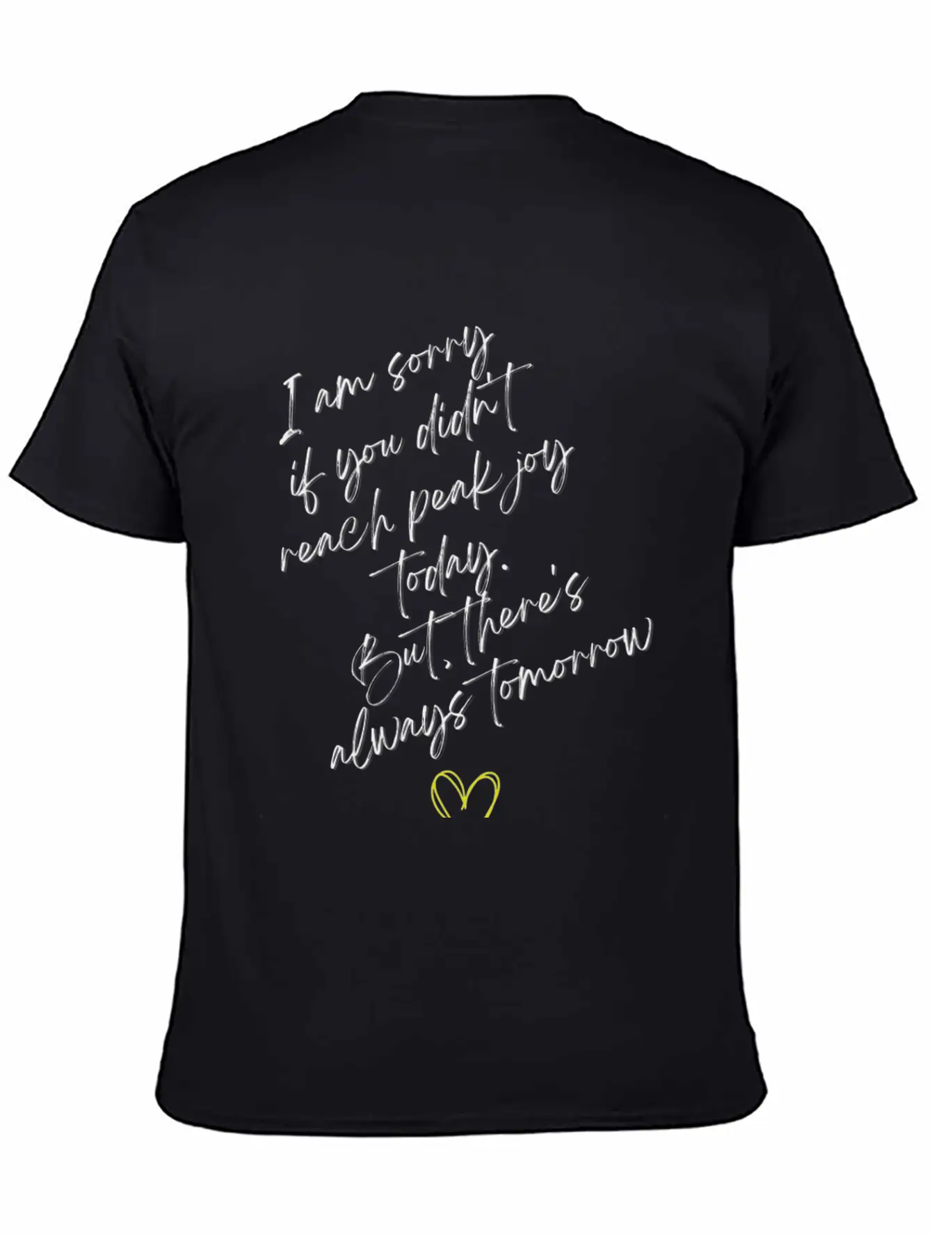 Peak Joy... Essential Cotton Tee For Daily Outfits – Unisex Style