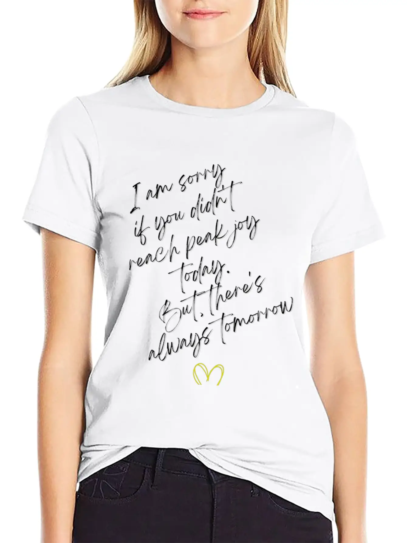 Peak Joy... Essential Cotton Tee For Daily Outfits – Unisex Style