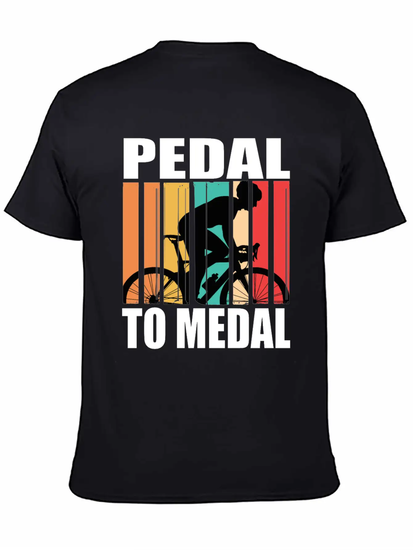 Pedal To Medal Racing Bike Roadbike Racing Bikes Stylish Everyday T-Shirt – Unisex Basic Cotton Tee