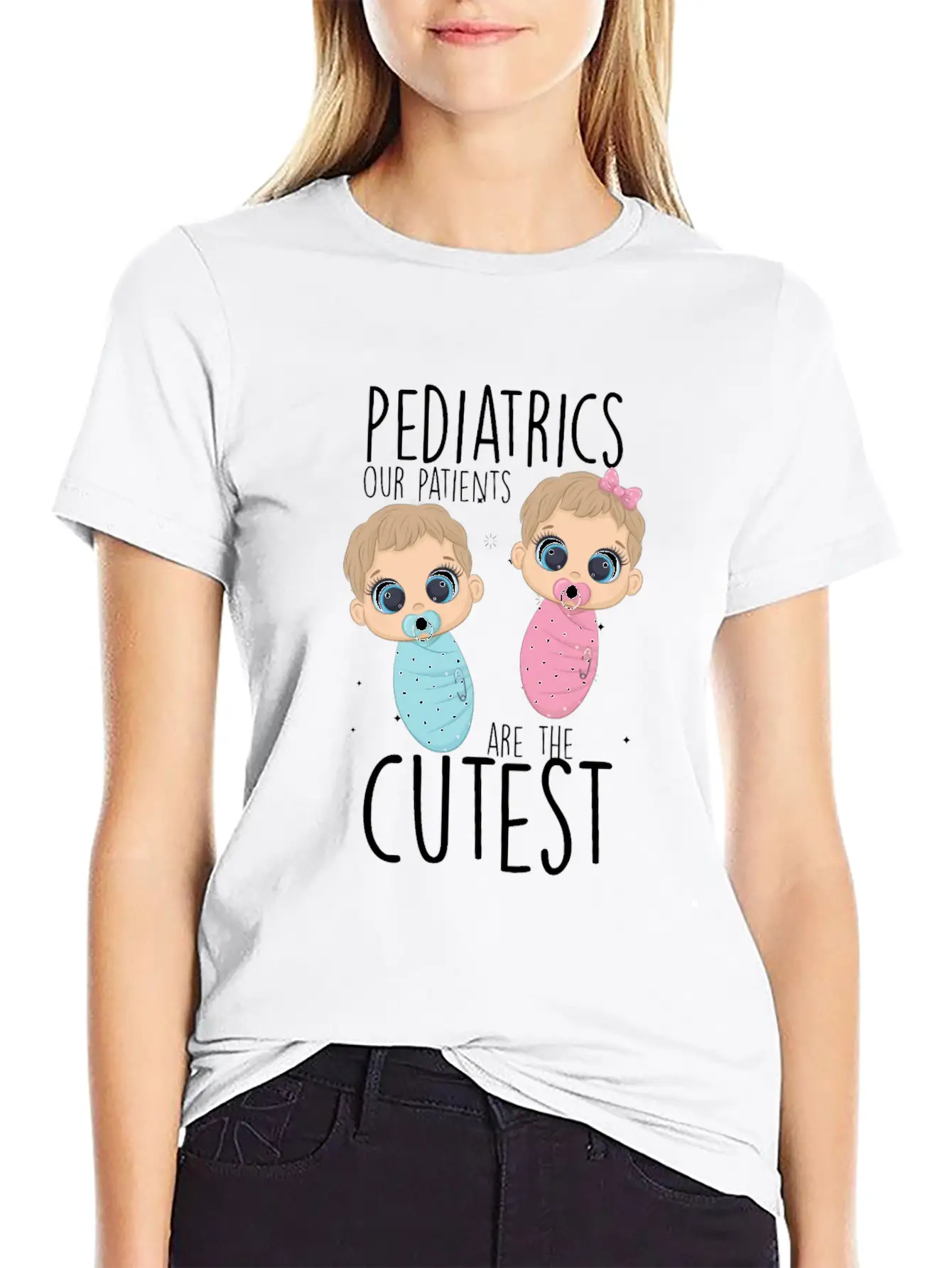 Pediatrics Patients Children Doctor Medicine Gift Unisex Casual T-Shirt – Clean Design For Daily Comfort