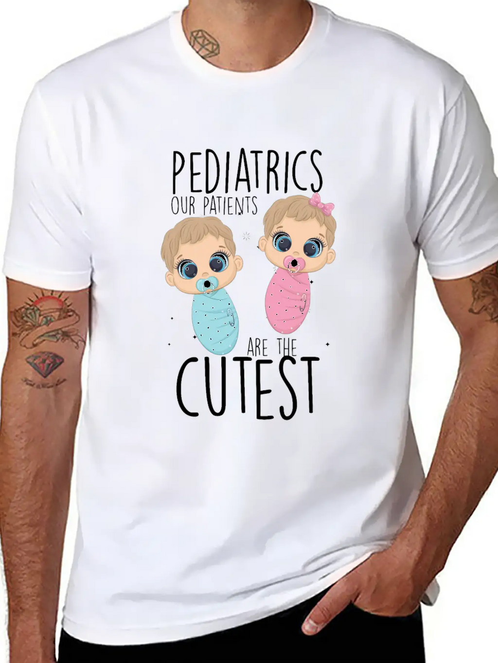 Pediatrics Patients Children Doctor Medicine Gift Unisex Casual T-Shirt – Clean Design For Daily Comfort
