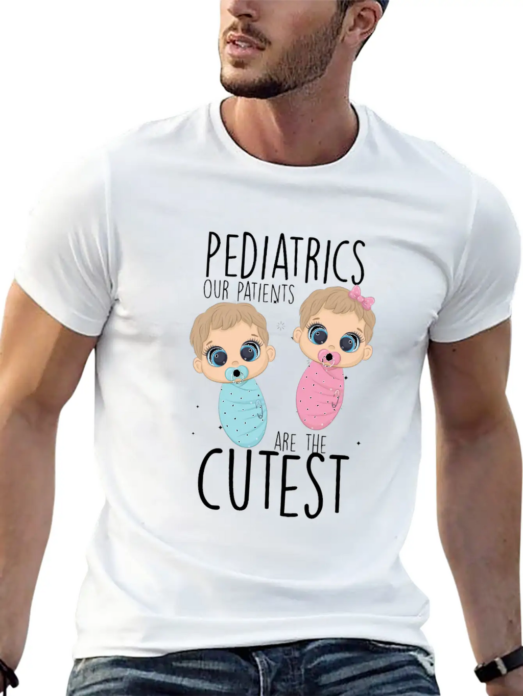 Pediatrics Patients Children Doctor Medicine Gift Unisex Casual T-Shirt – Clean Design For Daily Comfort