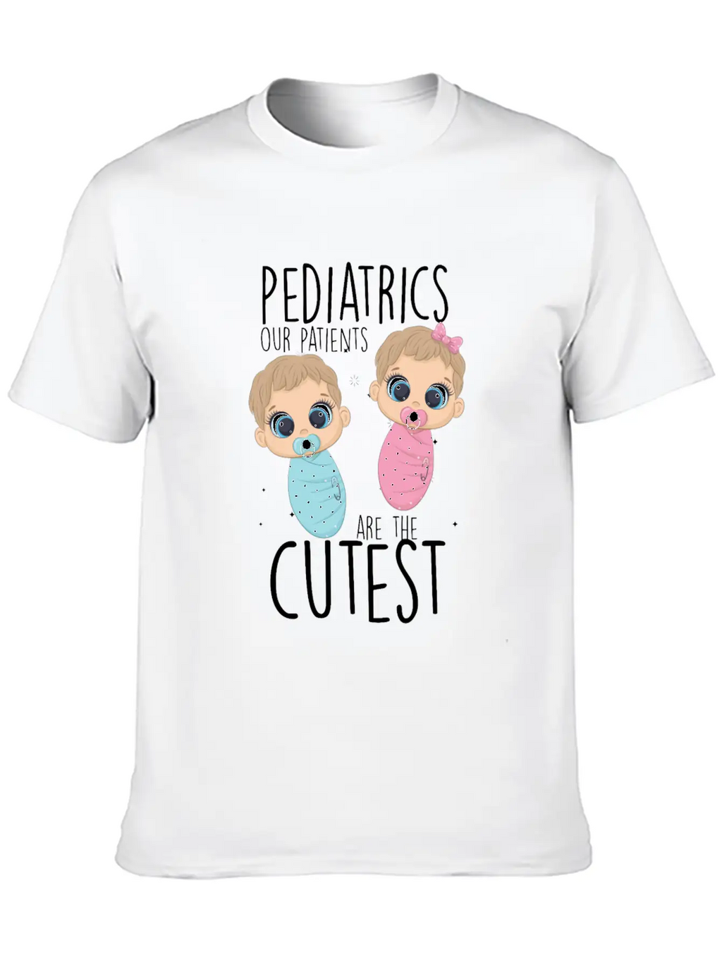 Pediatrics Patients Children Doctor Medicine Gift Unisex Casual T-Shirt – Clean Design For Daily Comfort
