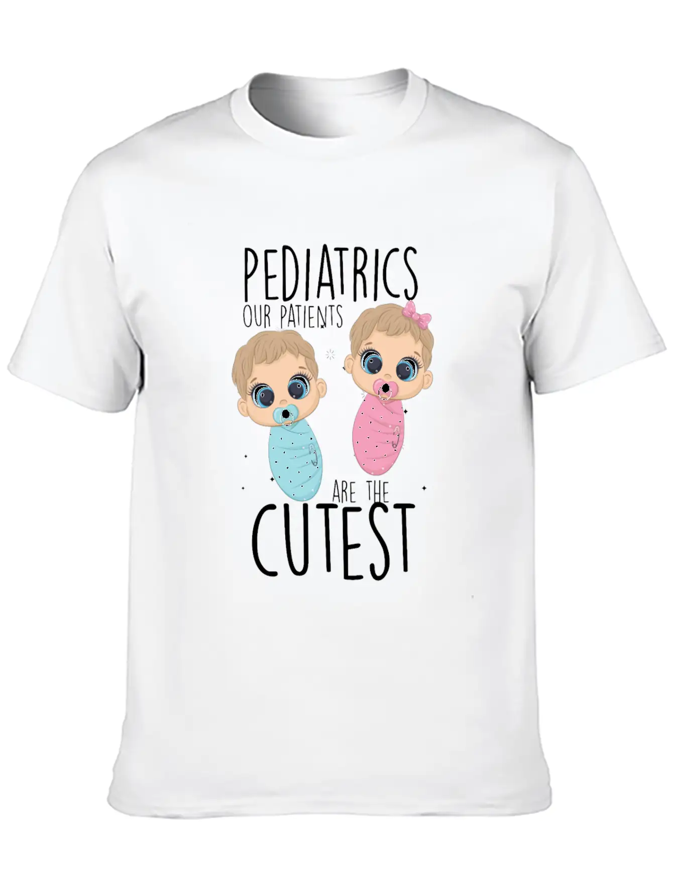 Pediatrics Patients Children Doctor Medicine Gift Unisex Casual T-Shirt – Clean Design For Daily Comfort