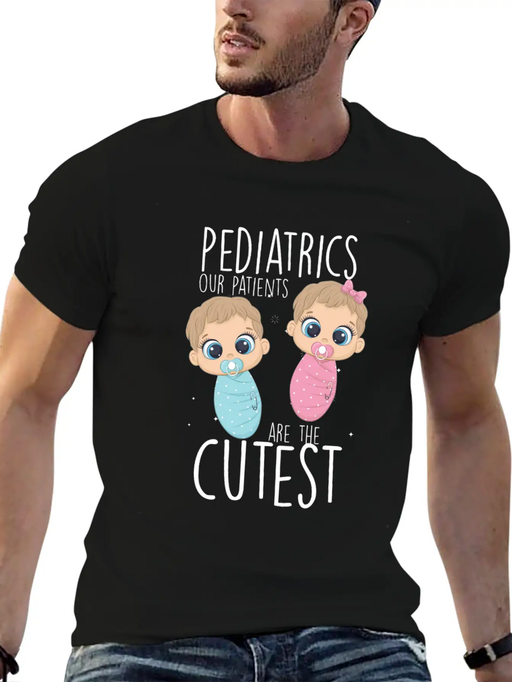 Pediatrics Patients Children Doctor Medicine Gift Unisex Casual T-Shirt – Clean Design For Daily Comfort