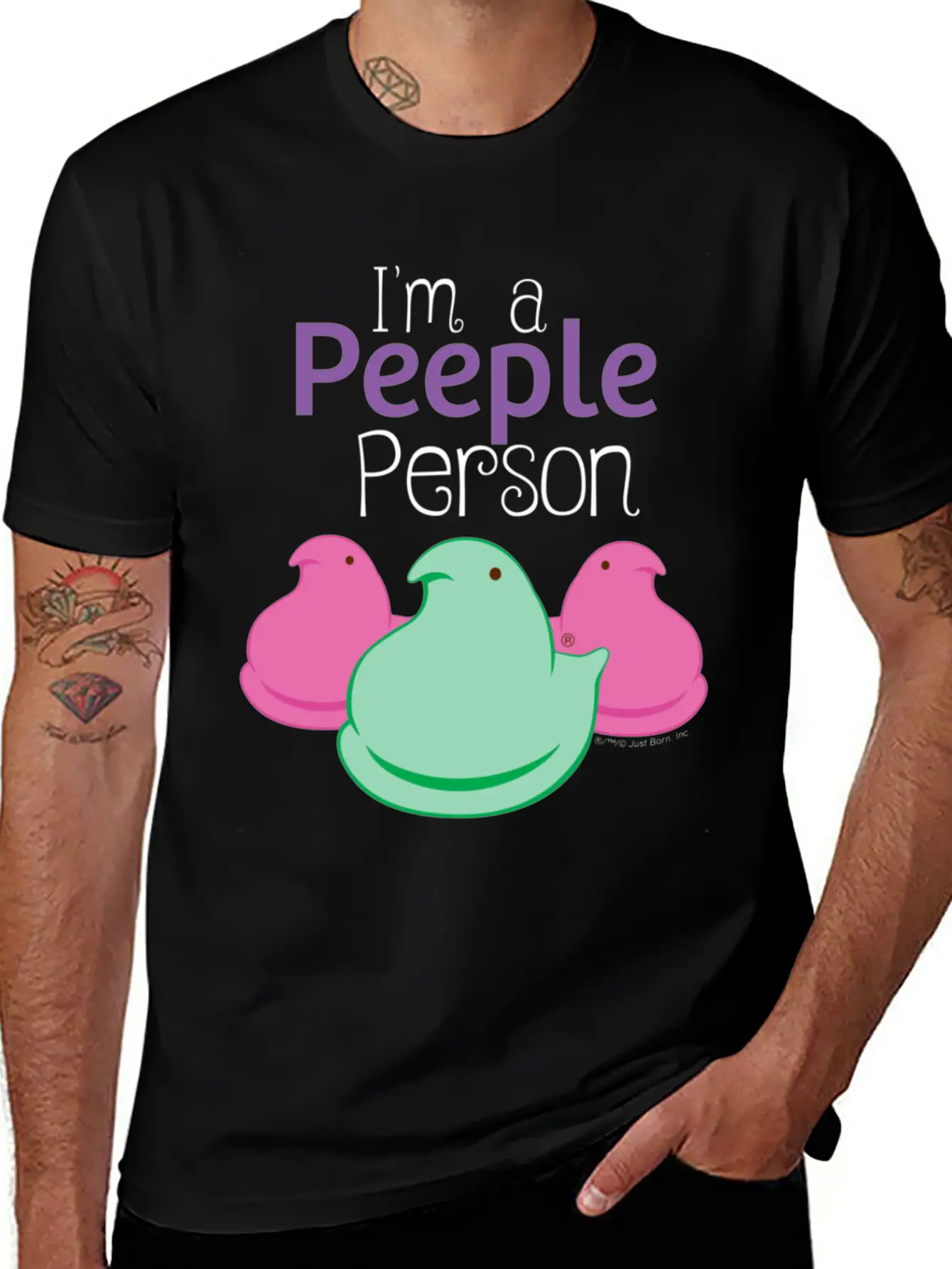 Peeps I'm A Peeple Person Peeps Unisex Casual T-Shirt – Clean Design For Daily Comfort