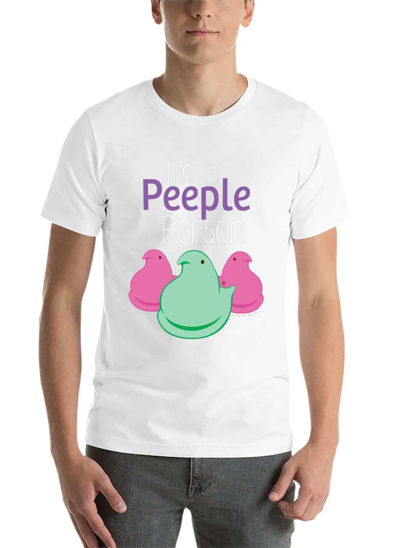 Peeps I'm A Peeple Person Peeps Unisex Casual T-Shirt – Clean Design For Daily Comfort