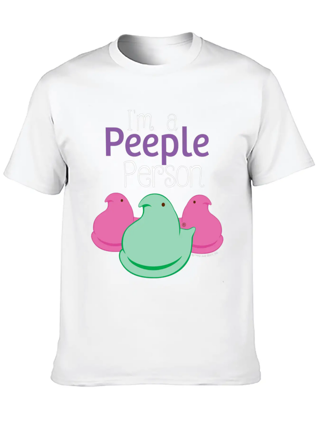 Peeps I'm A Peeple Person Peeps Unisex Casual T-Shirt – Clean Design For Daily Comfort