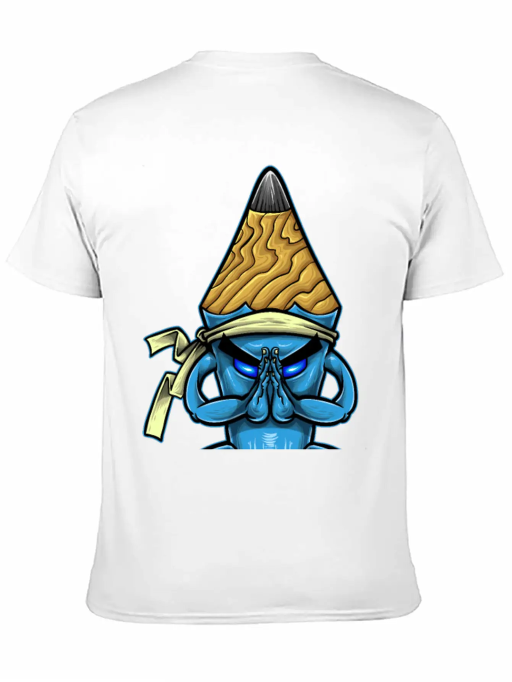 Pencil Monk Breathable Soft Cotton T-Shirt – Timeless Casual Look