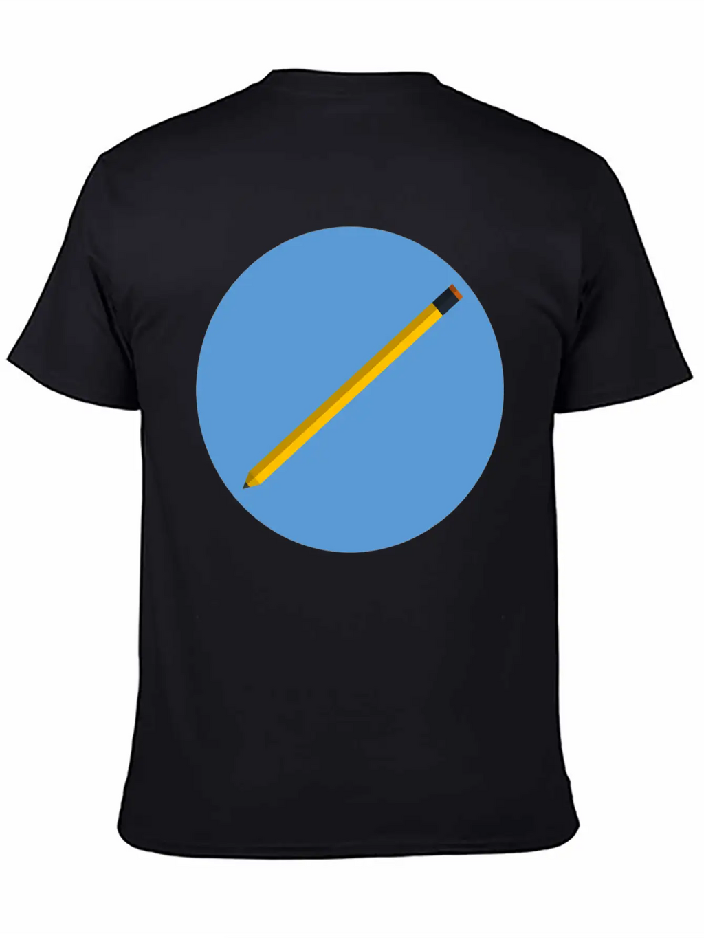 Pencil Unisex Casual T-Shirt – Clean Design For Daily Comfort