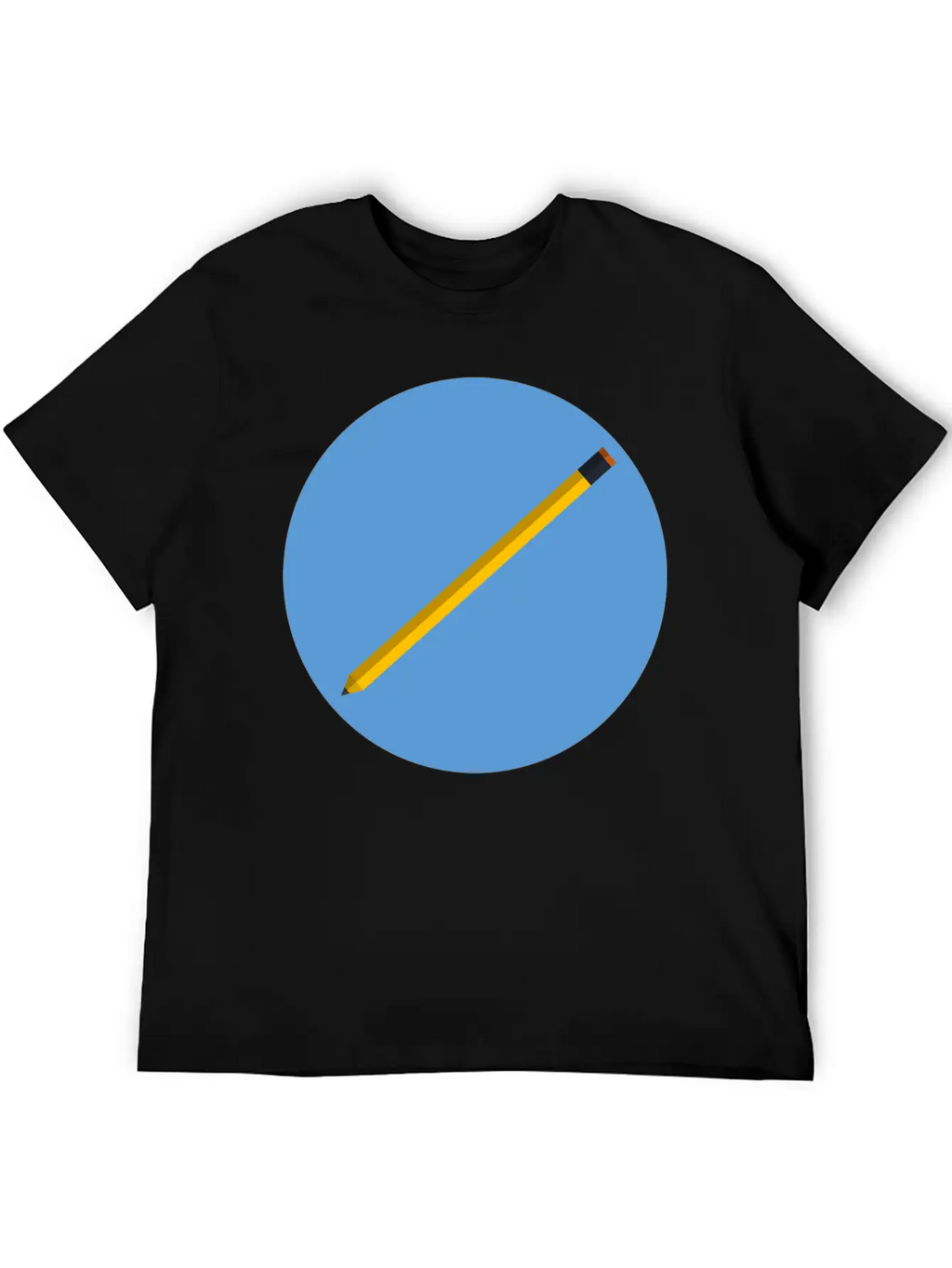Pencil Unisex Casual T-Shirt – Clean Design For Daily Comfort