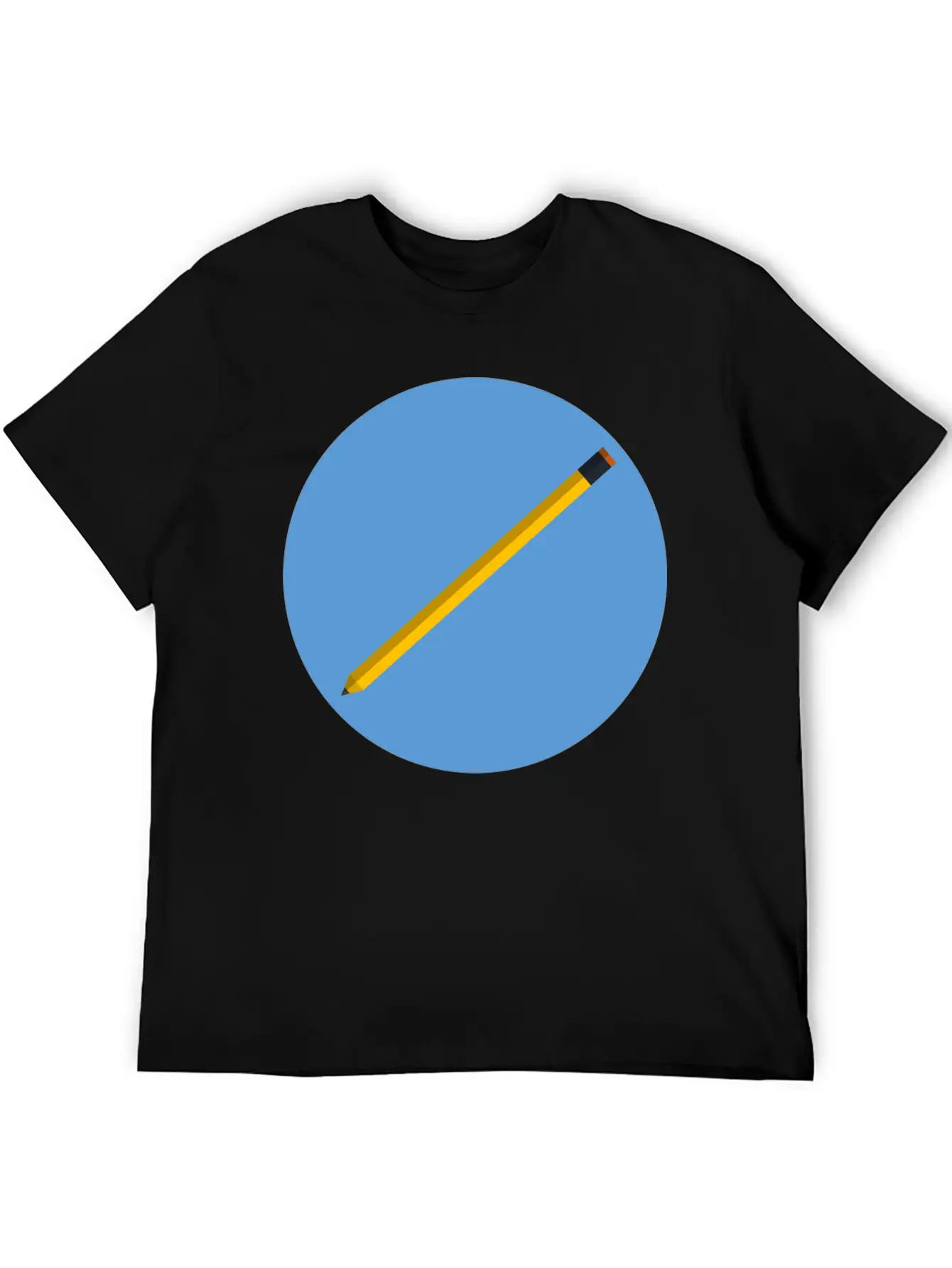 Pencil Unisex Casual T-Shirt – Clean Design For Daily Comfort