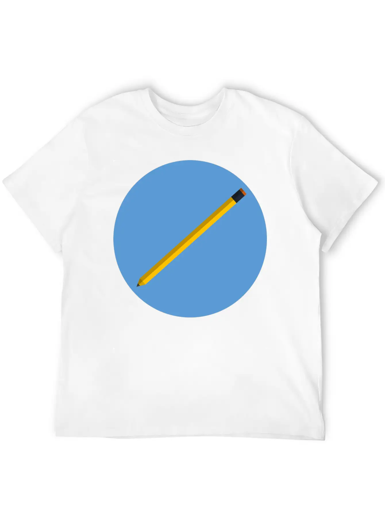 Pencil Unisex Casual T-Shirt – Clean Design For Daily Comfort