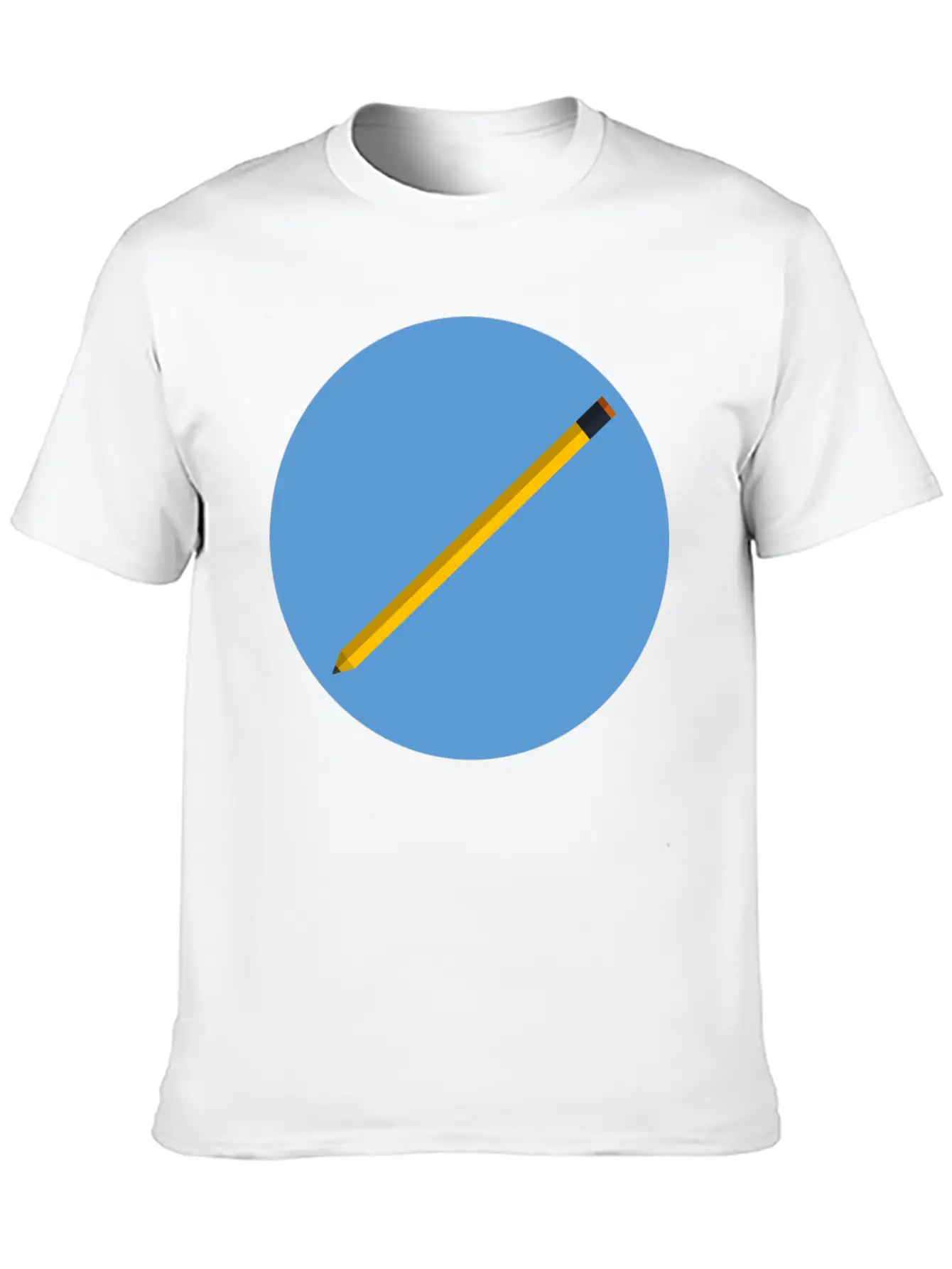 Pencil Unisex Casual T-Shirt – Clean Design For Daily Comfort