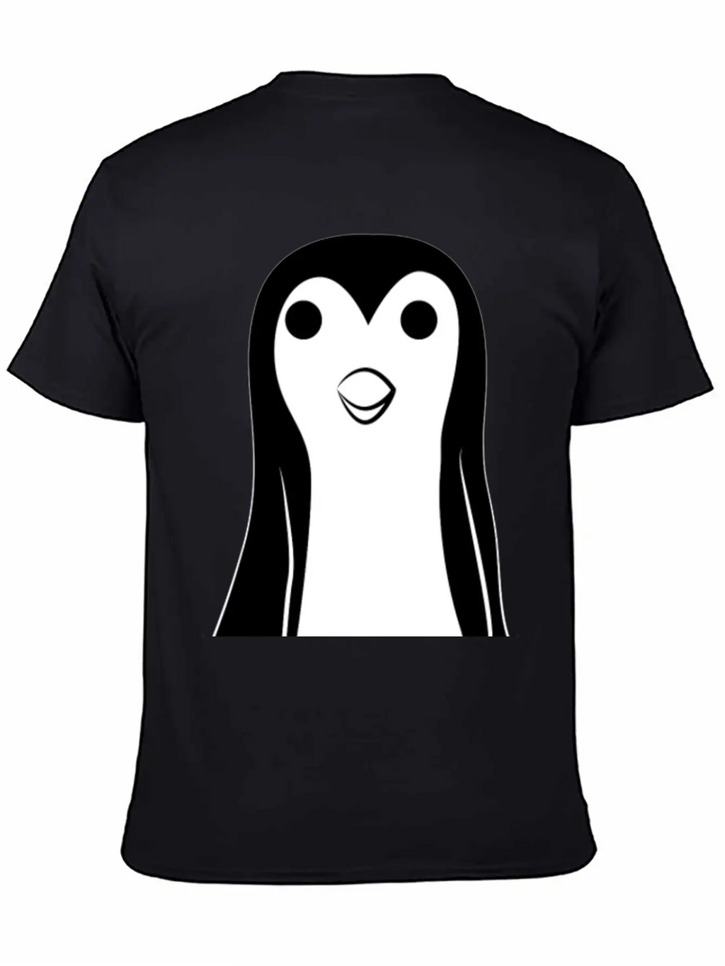 Pengüin Unisex Short Sleeve Soft Cotton T-Shirt – Casual Everyday Wear