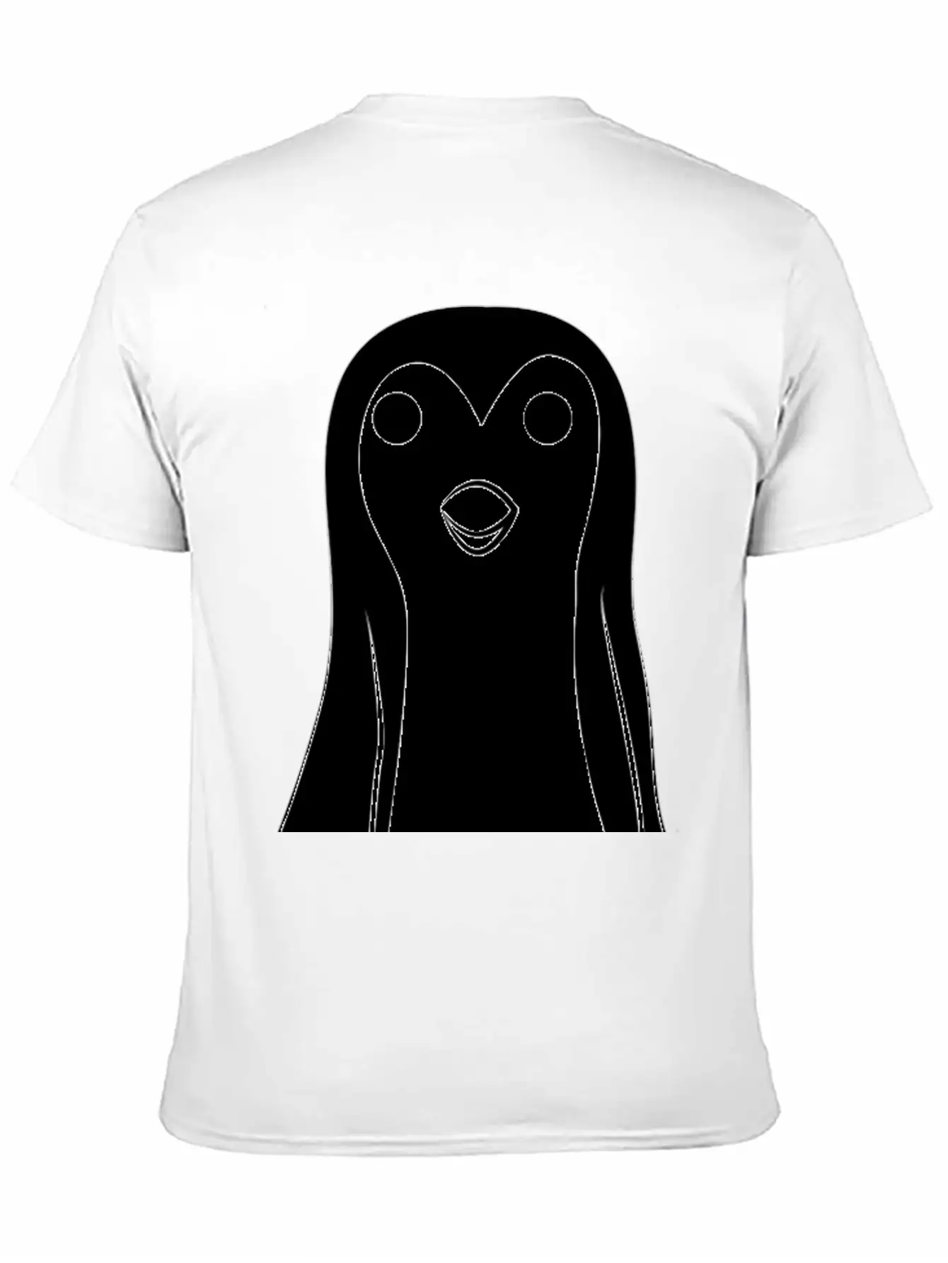 Pengüin Unisex Short Sleeve Soft Cotton T-Shirt – Casual Everyday Wear