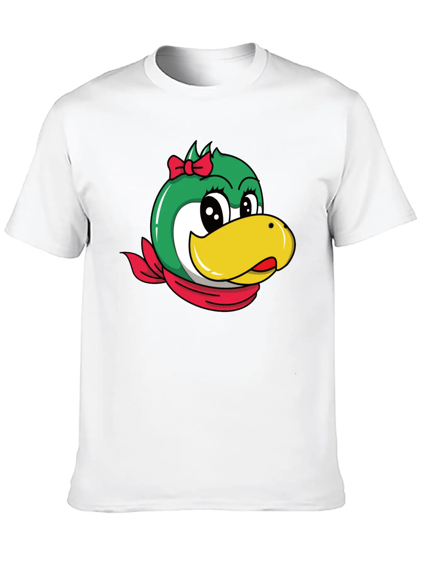 Penguin Cartoon Character Essential Cotton Tee For Daily Outfits – Unisex Style