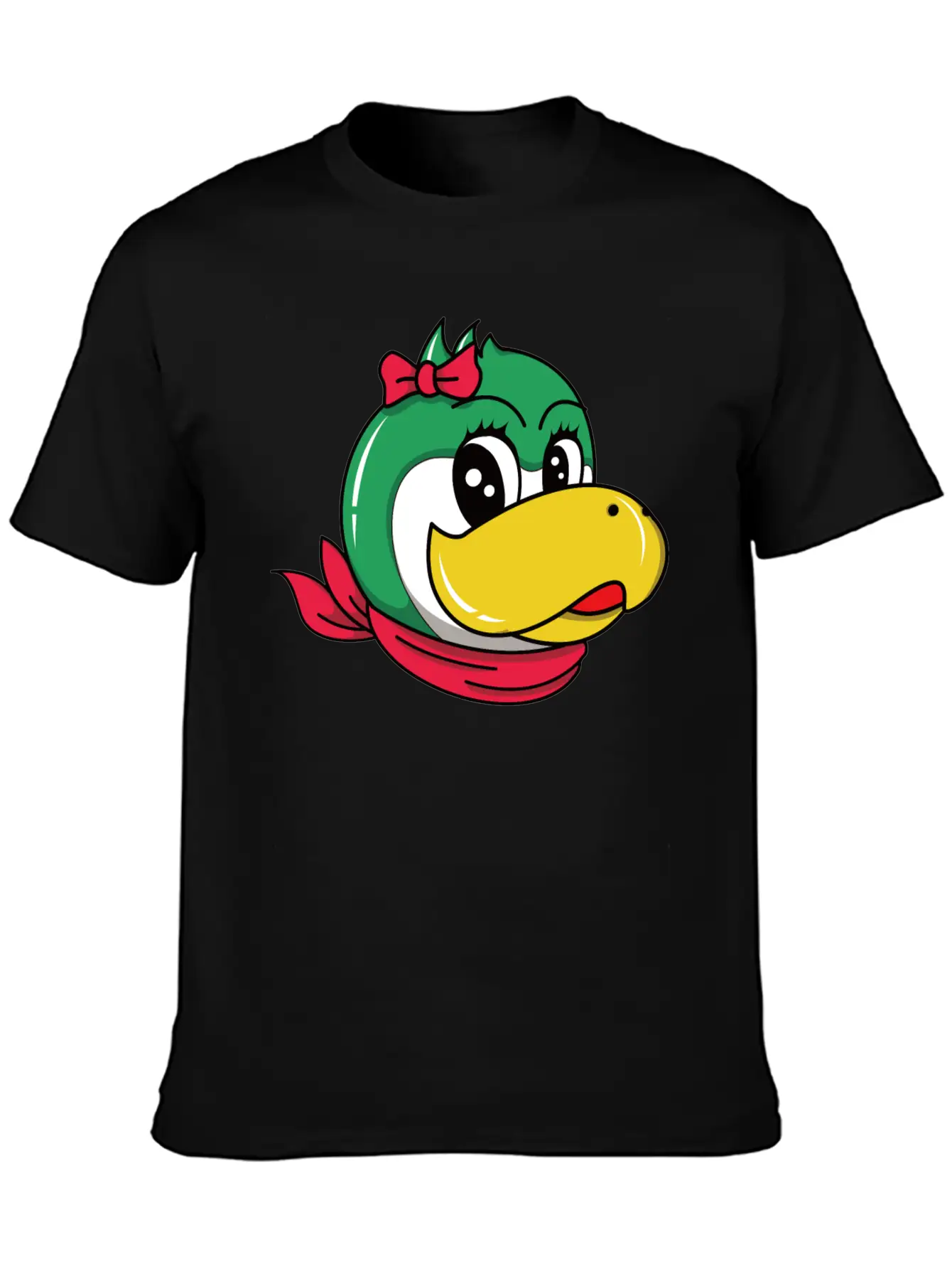 Penguin Cartoon Character Essential Cotton Tee For Daily Outfits – Unisex Style