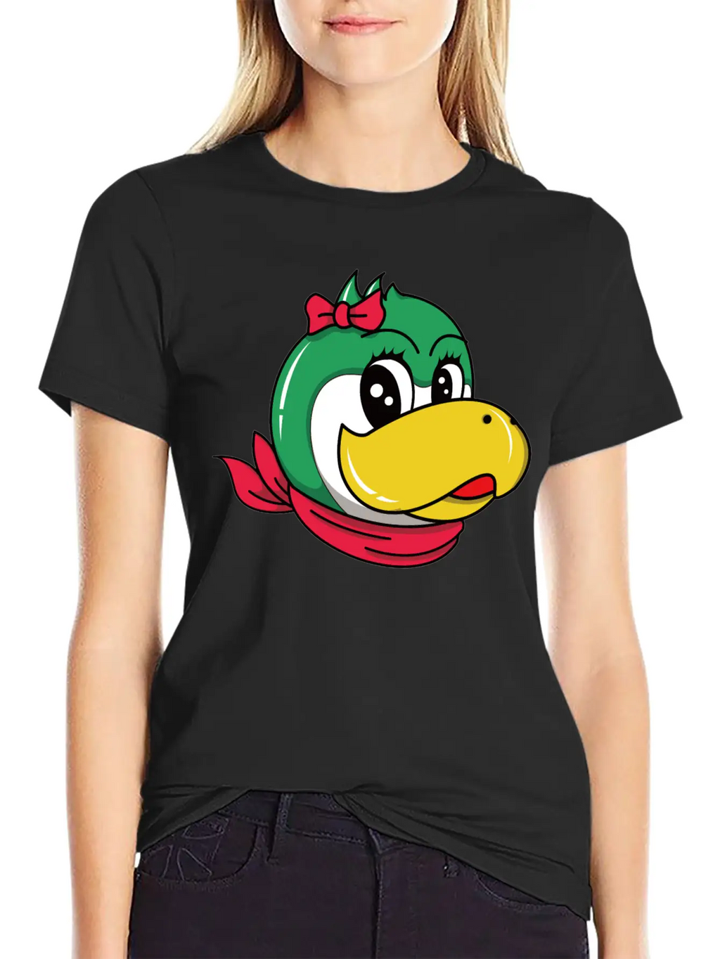 Penguin Cartoon Character Essential Cotton Tee For Daily Outfits – Unisex Style