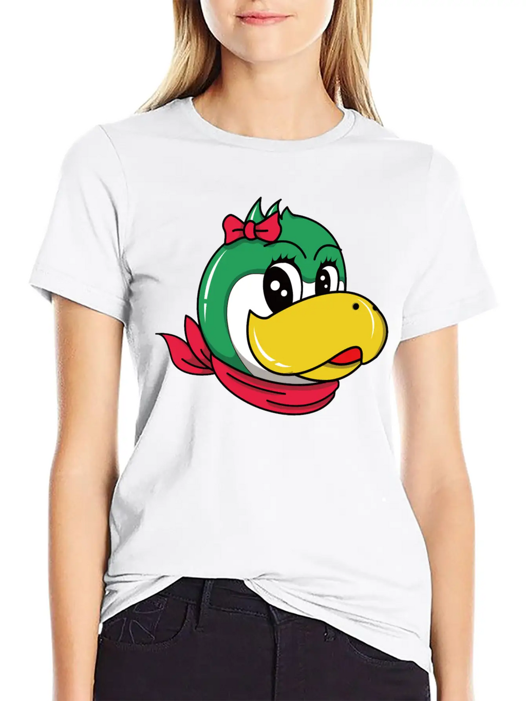Penguin Cartoon Character Essential Cotton Tee For Daily Outfits – Unisex Style