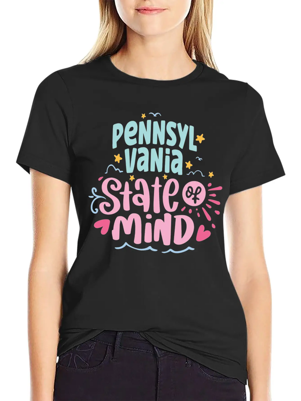 Pennsylvania State Of Mind Unisex Casual T-Shirt – Clean Design For Daily Comfort