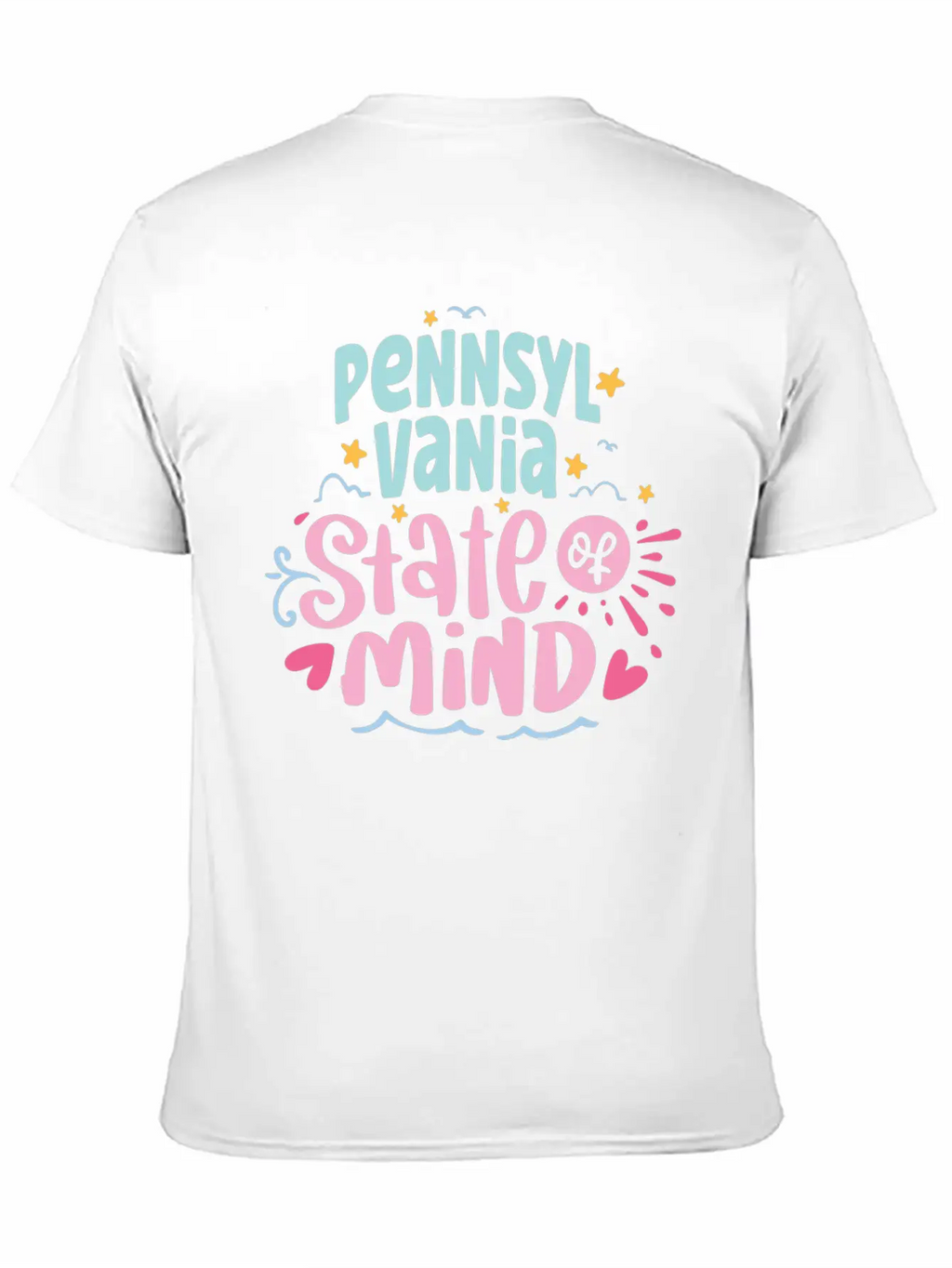 Pennsylvania State Of Mind Unisex Casual T-Shirt – Clean Design For Daily Comfort