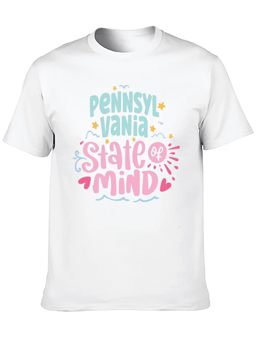 Pennsylvania State Of Mind Unisex Casual T-Shirt – Clean Design For Daily Comfort