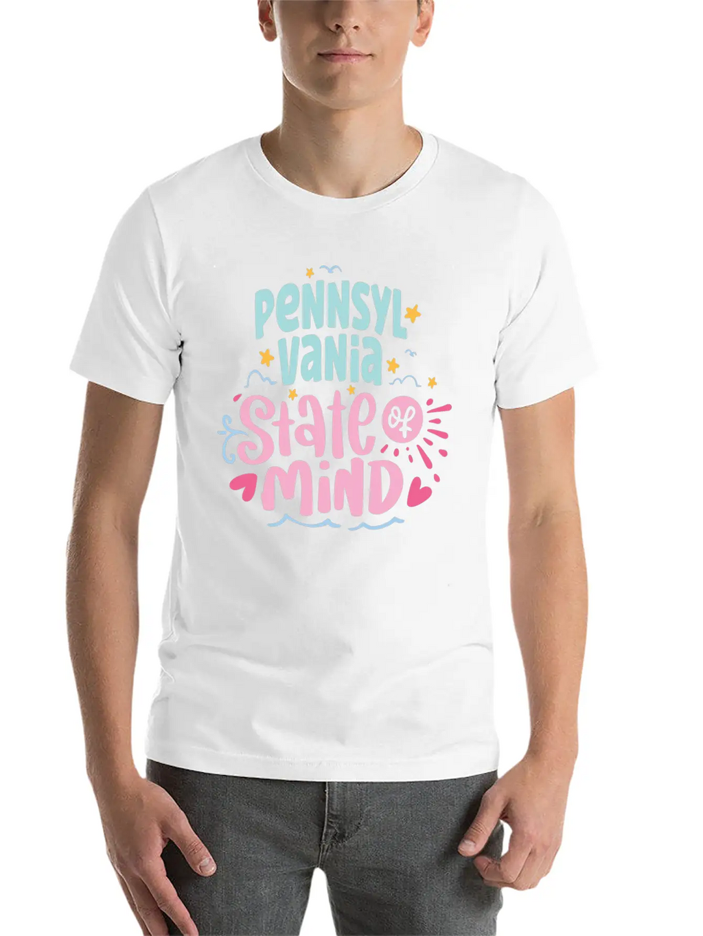 Pennsylvania State Of Mind Unisex Casual T-Shirt – Clean Design For Daily Comfort