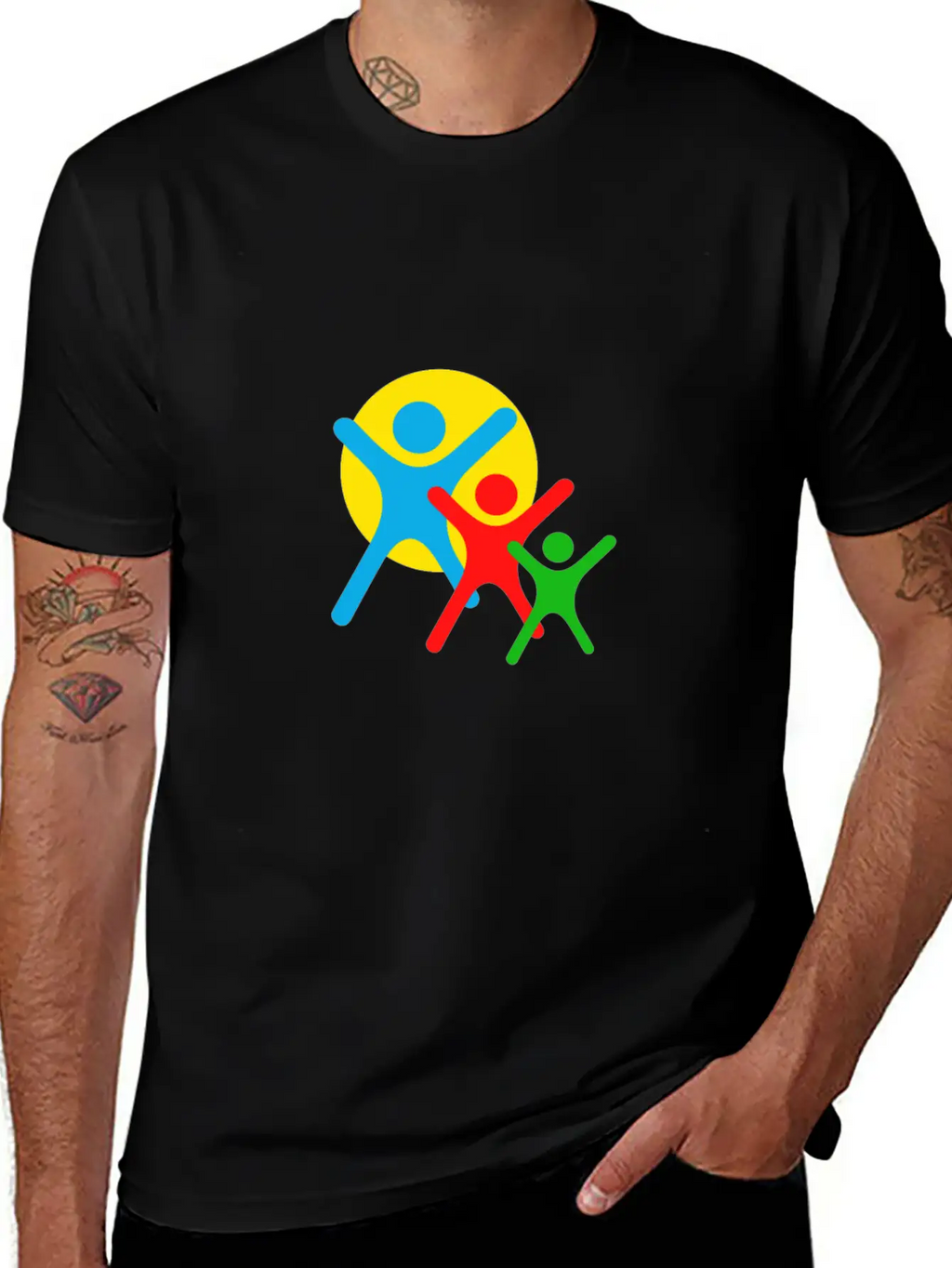 People Generation, Vector Logo Unisex Casual T-Shirt – Clean Design For Daily Comfort
