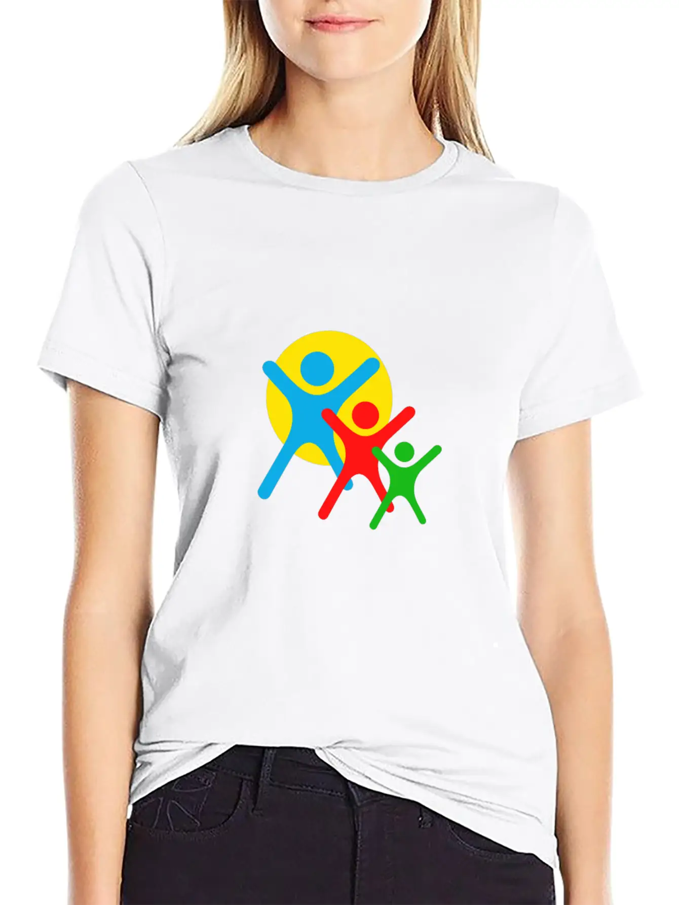 People Generation, Vector Logo Unisex Casual T-Shirt – Clean Design For Daily Comfort