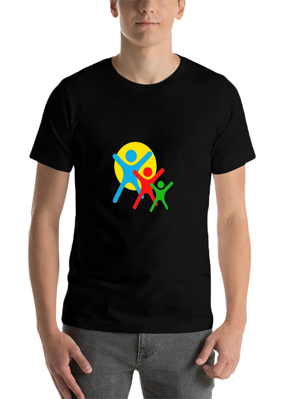 People Generation, Vector Logo Unisex Casual T-Shirt – Clean Design For Daily Comfort